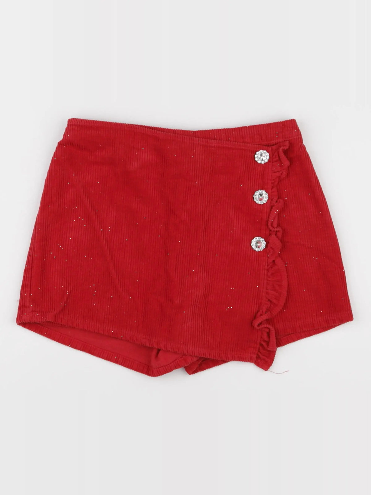 Vertbaudet - jupe rouge - 10 ans