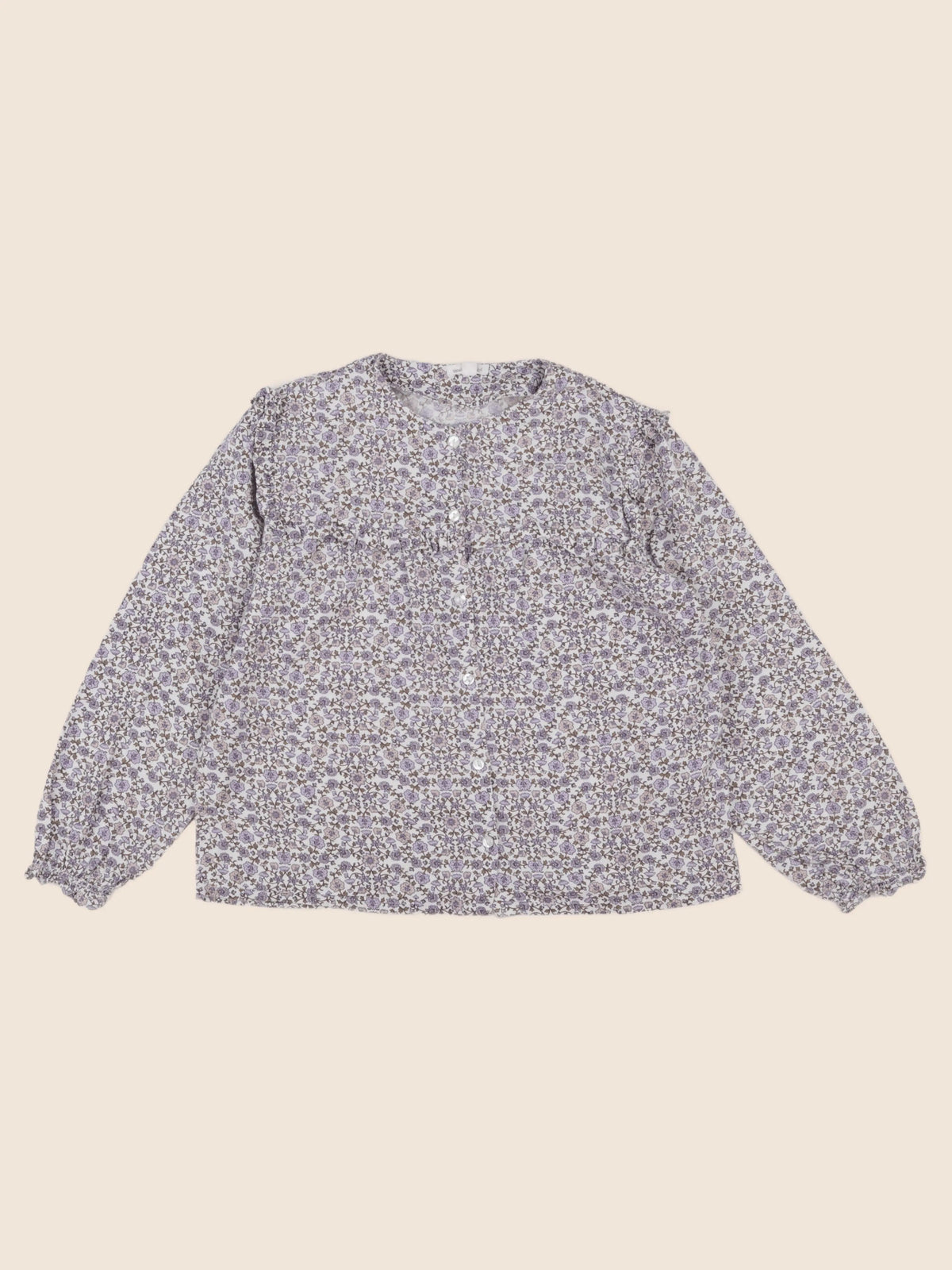 Vertbaudet - blouse violet - 10 ans