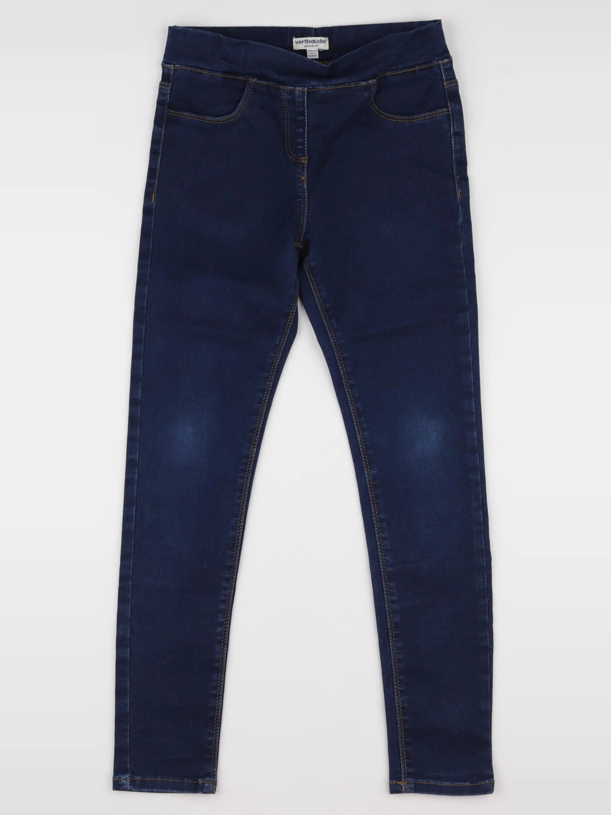 Vertbaudet - jegging bleu - 10 ans