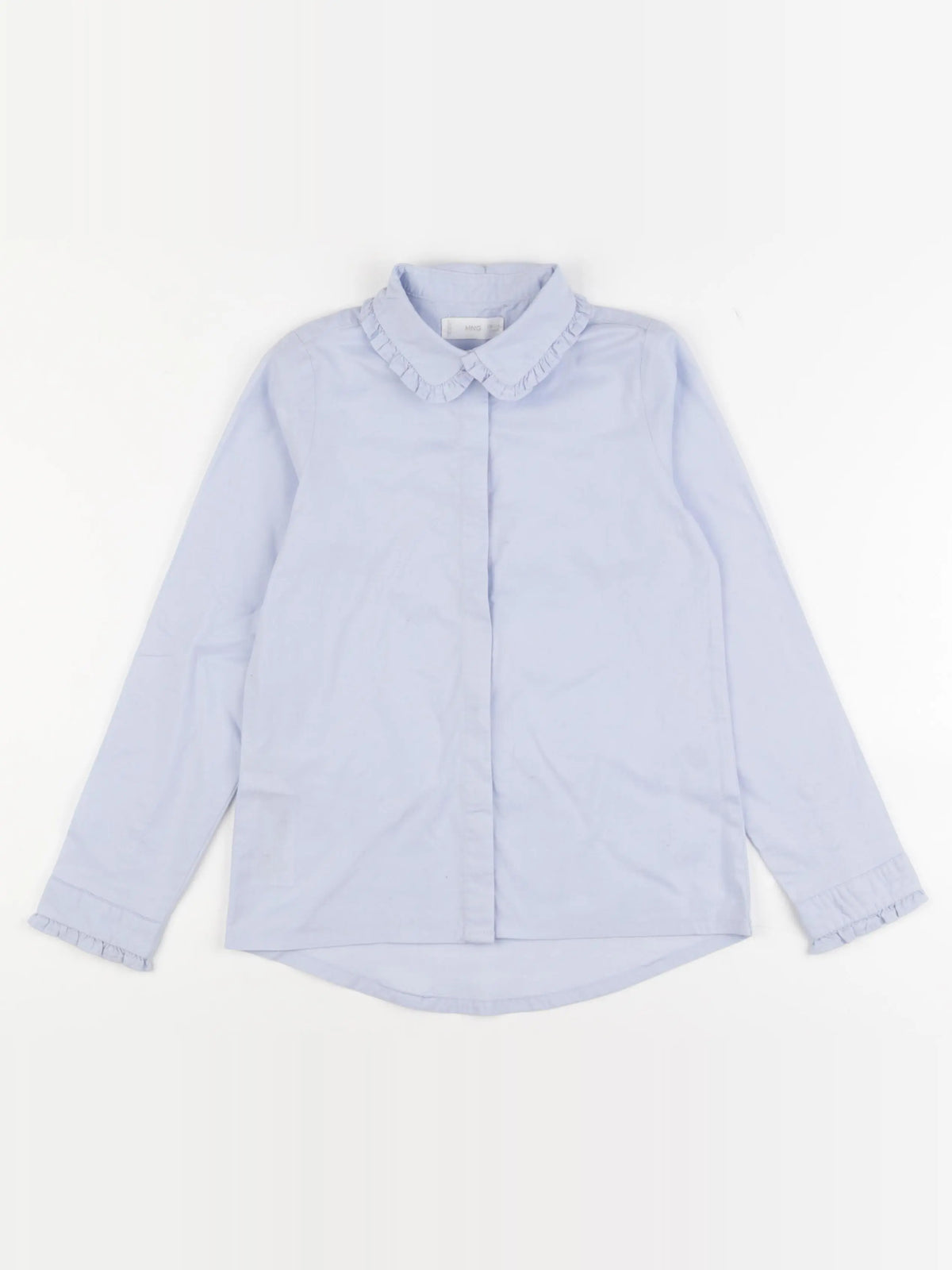 Mango - blouse bleu - 8 ans