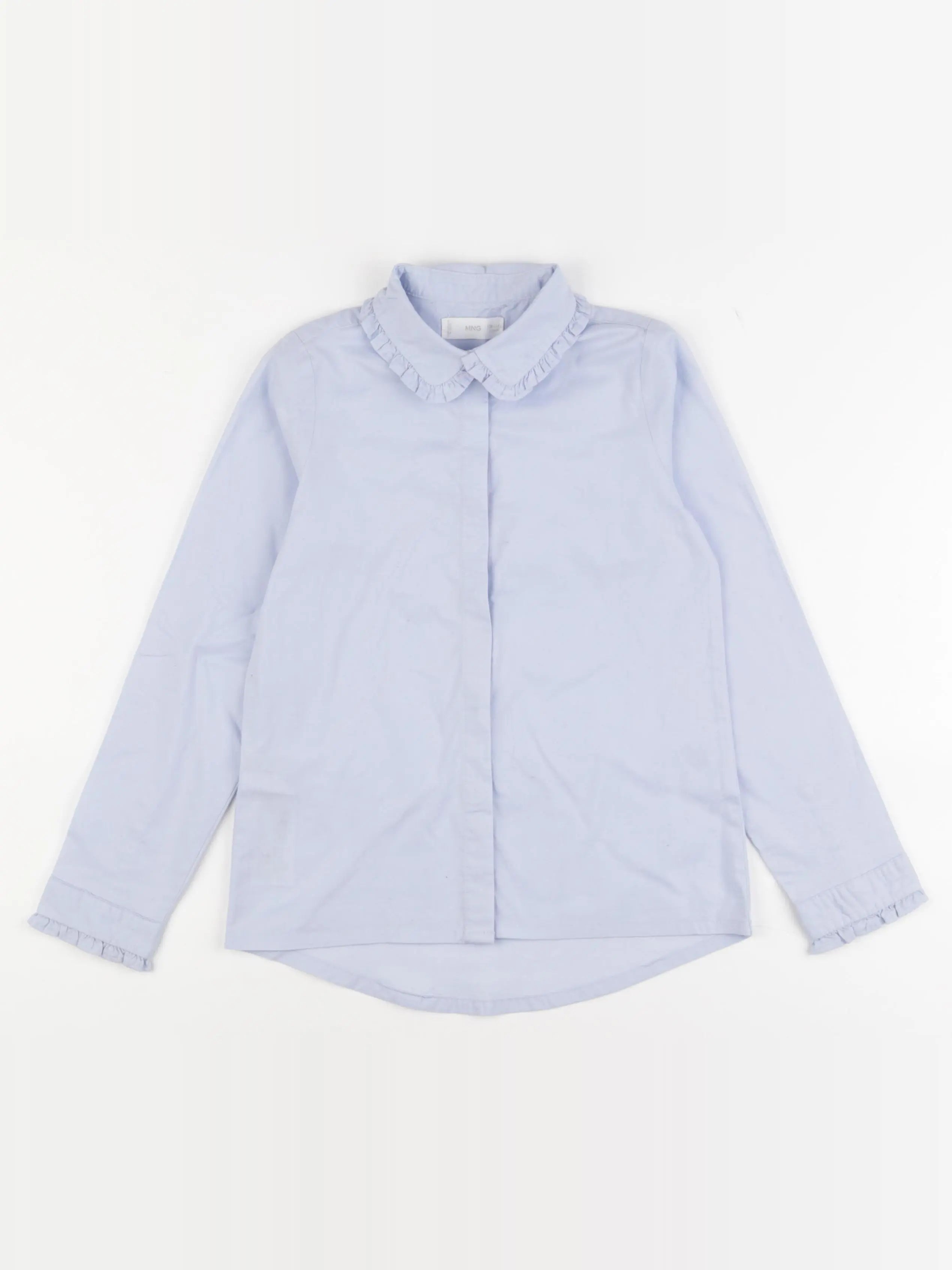 Mango - blouse bleu - 8 ans