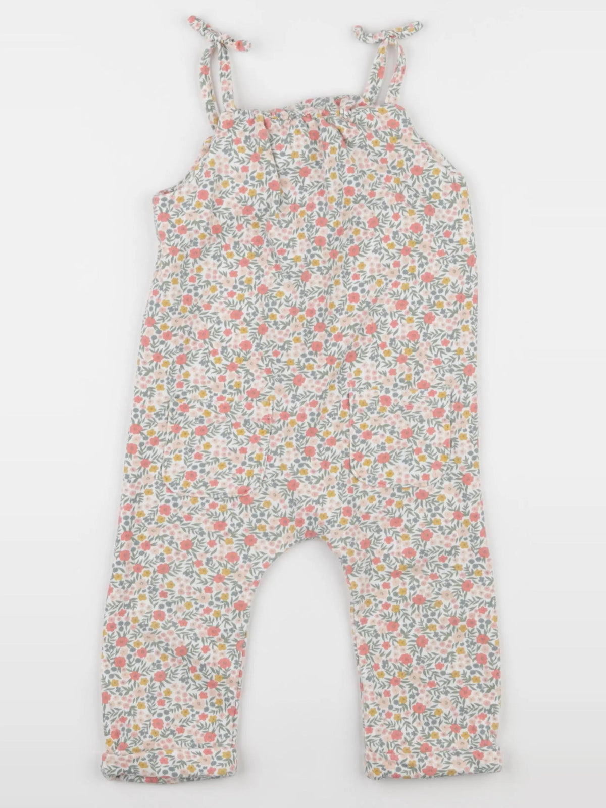 Vertbaudet - combinaison doublé multicolore - 24 mois