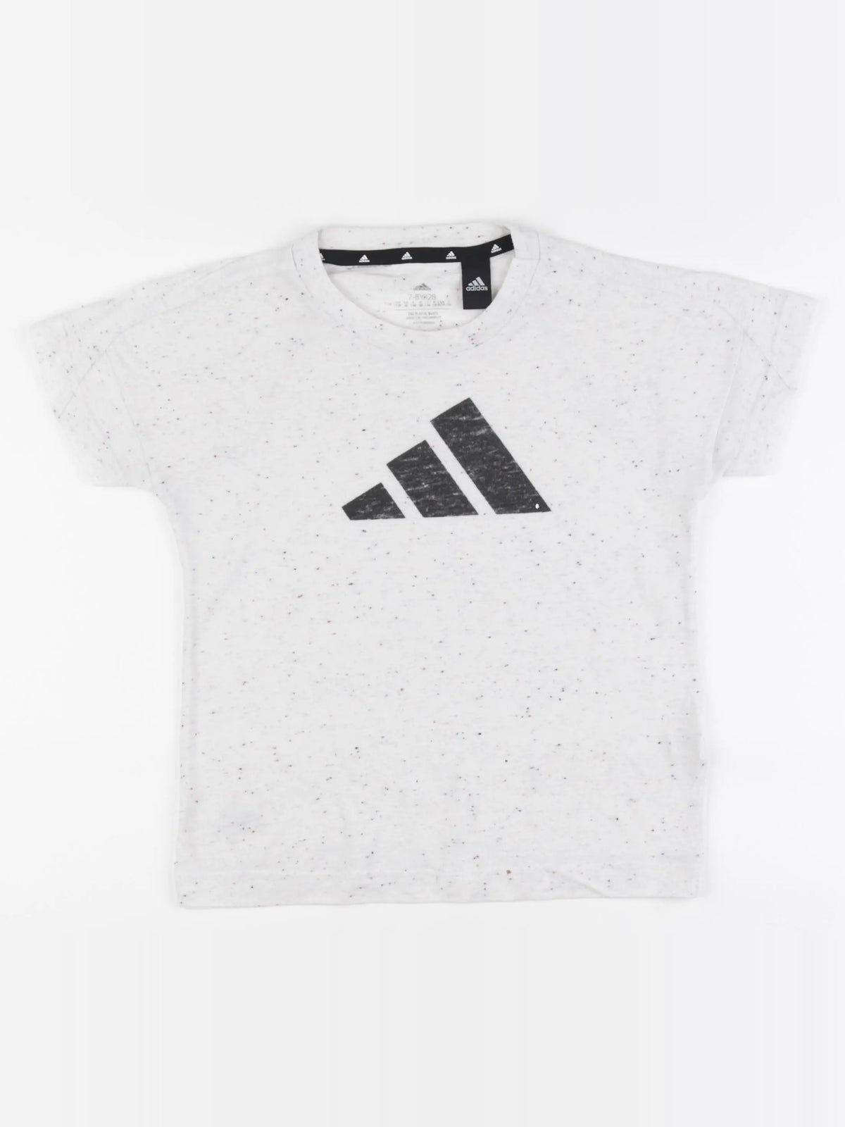 Adidas - tee-shirt blanc - 7/8 ans