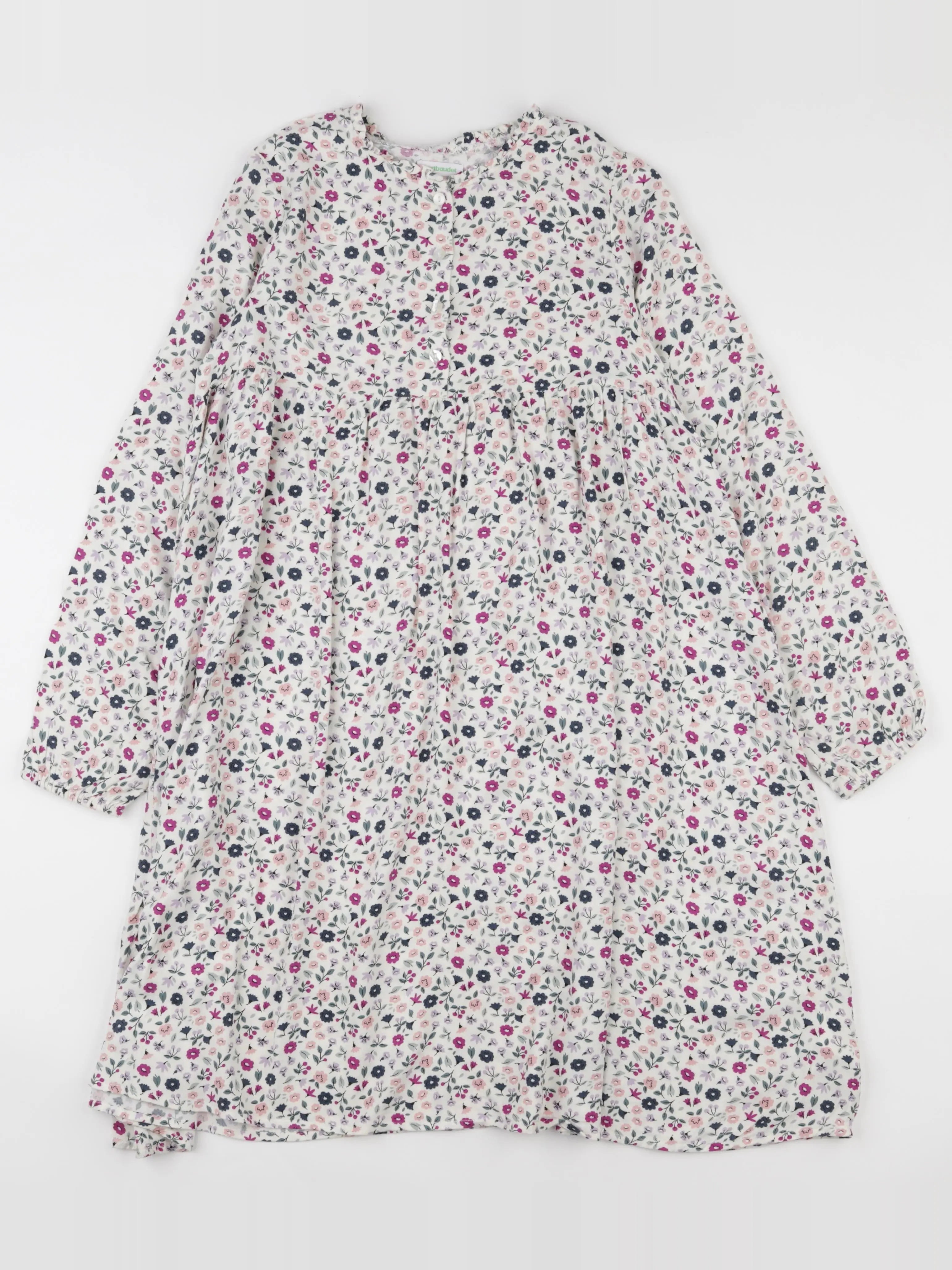 Vertbaudet - robe rose, violet - 12 ans