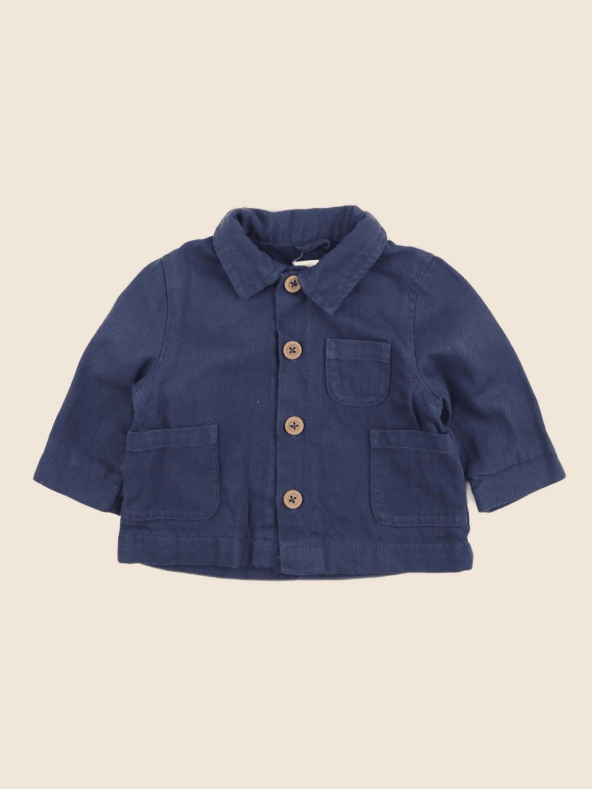 Boutchou - veste bleu - 6 mois