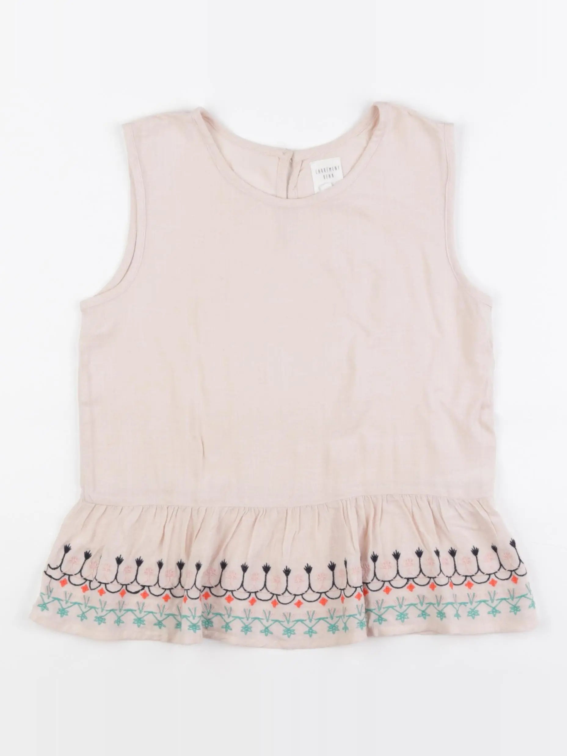 Carrément Beau - blouse rose - 10 ans