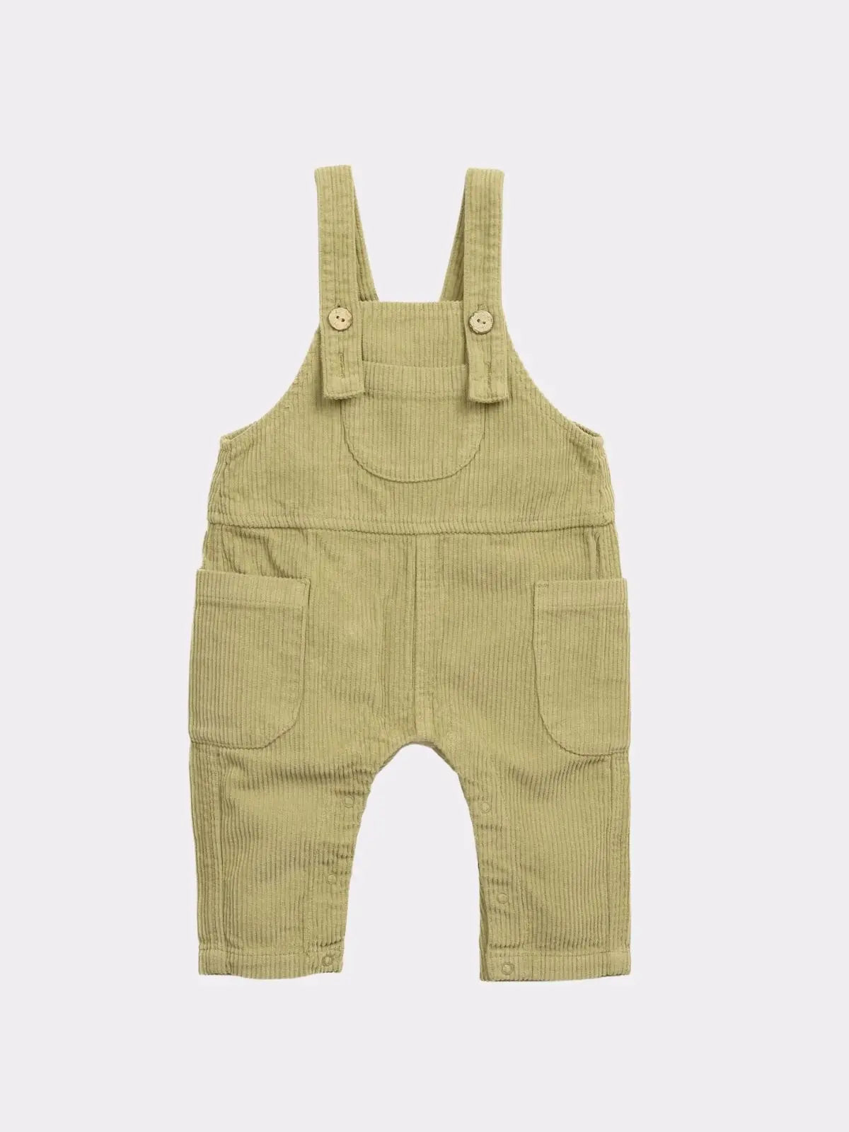Salopette velours  jaune