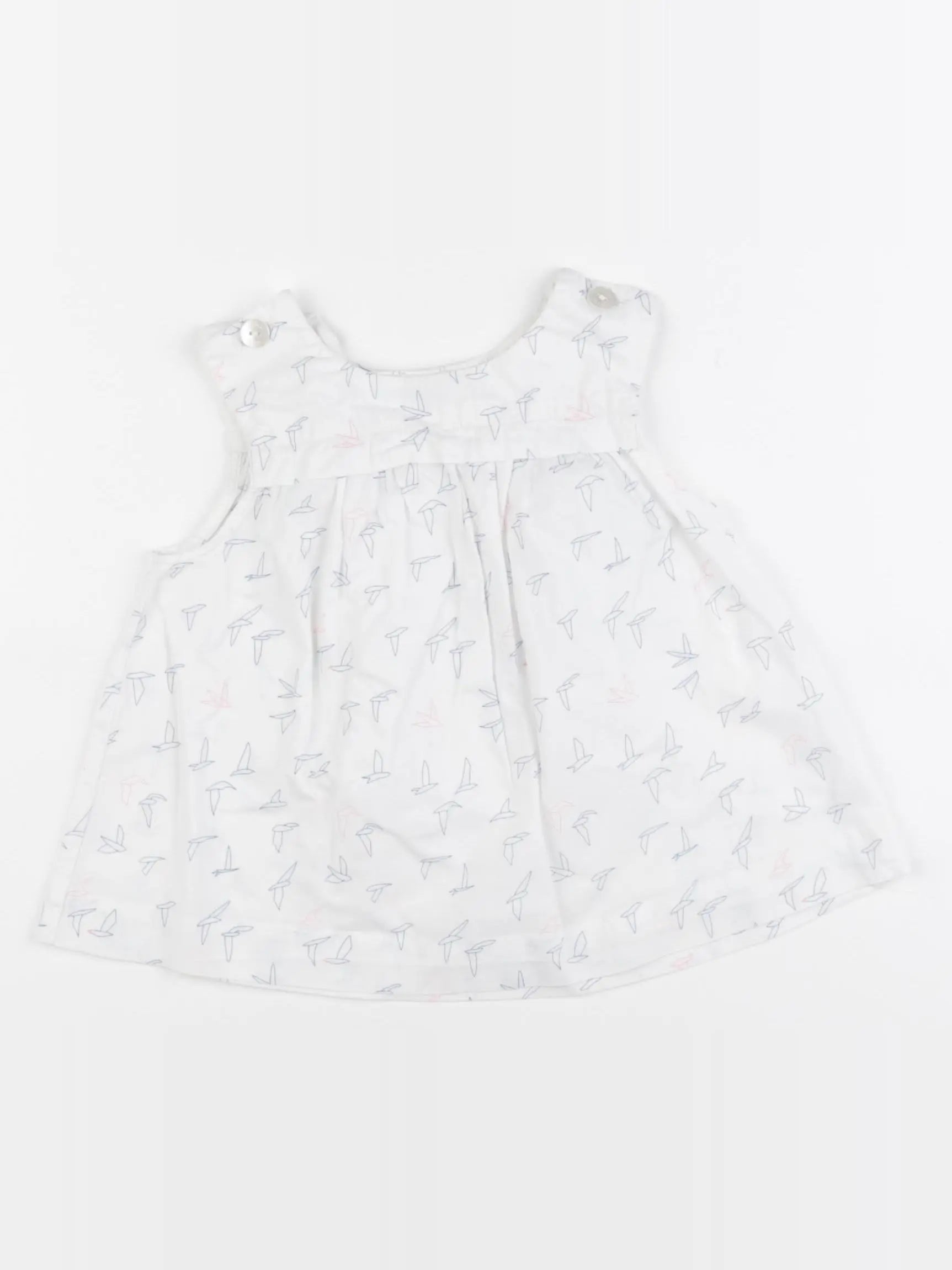 Jacadi - blouse bleu - 36 mois