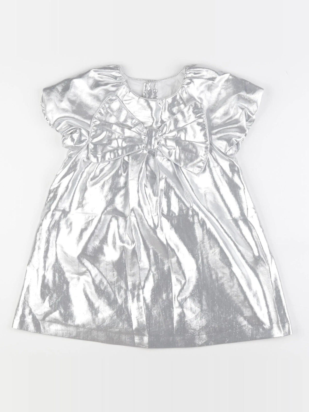 Zara - robe argent - 3/4 ans