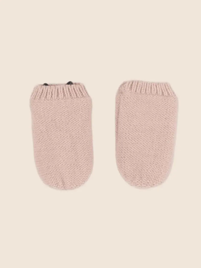 Vertbaudet - moufles rose - 3/6 mois