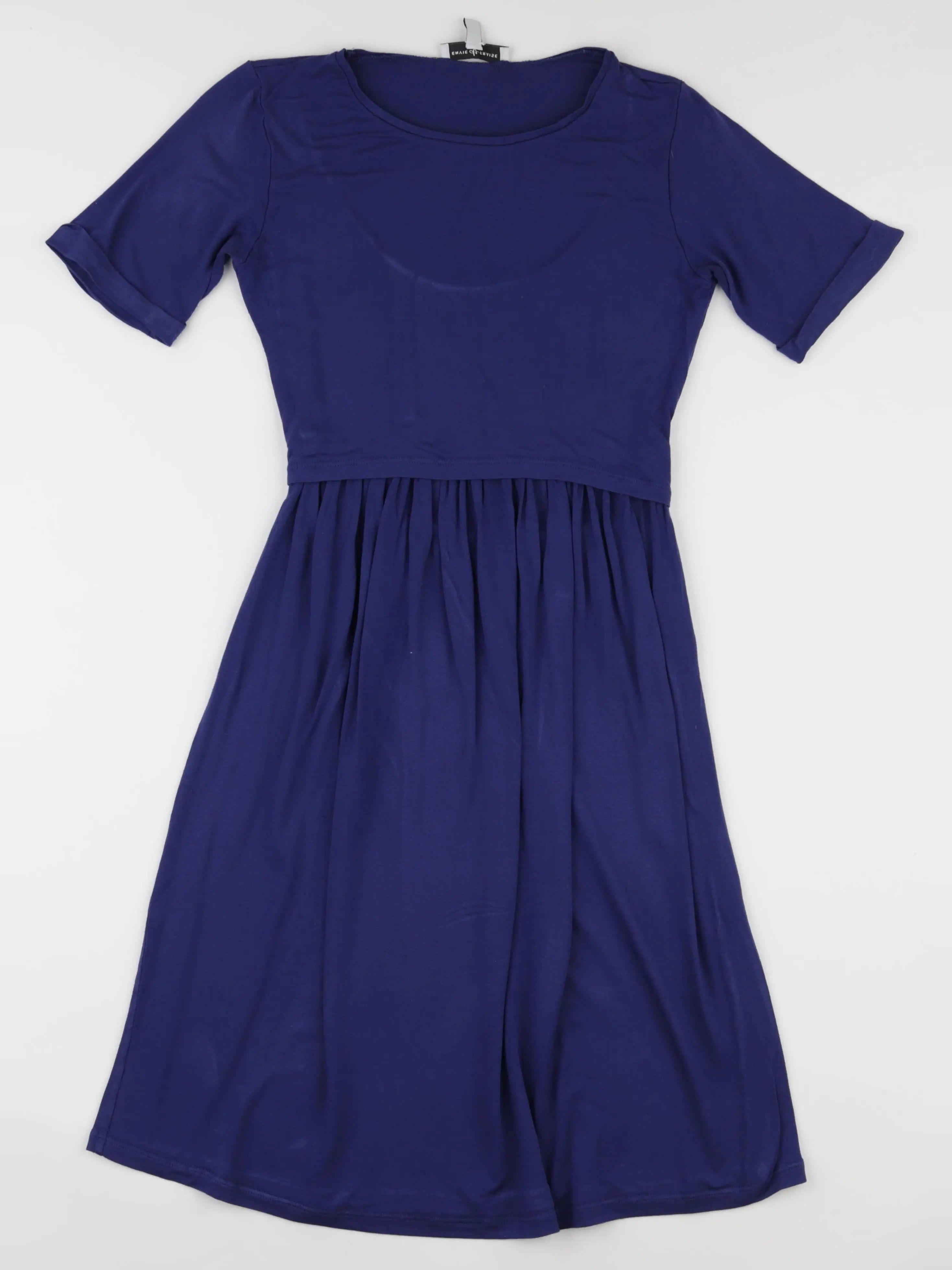 Envie de fraise - robe grossesse, allaitement bleu - 34 à 36
