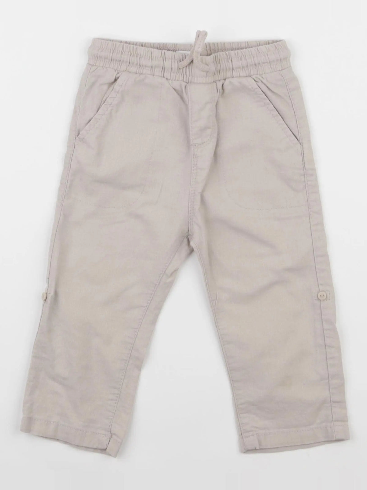 Vertbaudet - pantalon gris - 18 mois