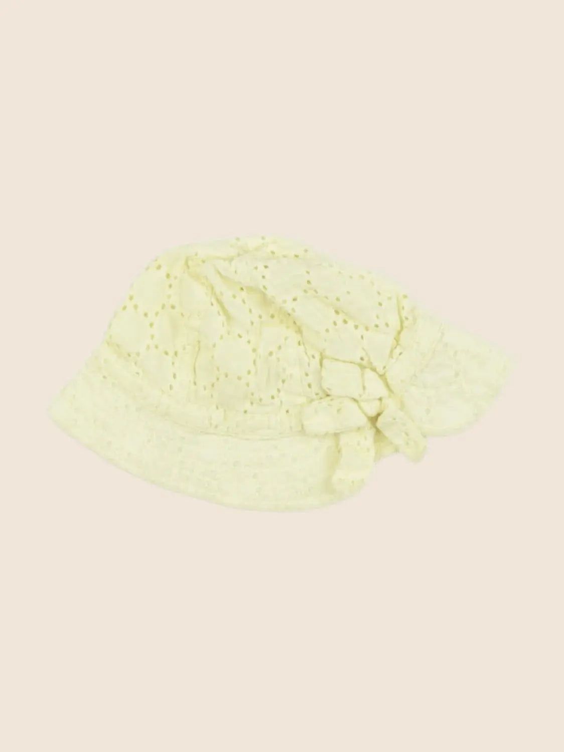 Vertbaudet - chapeau jaune - 6 mois