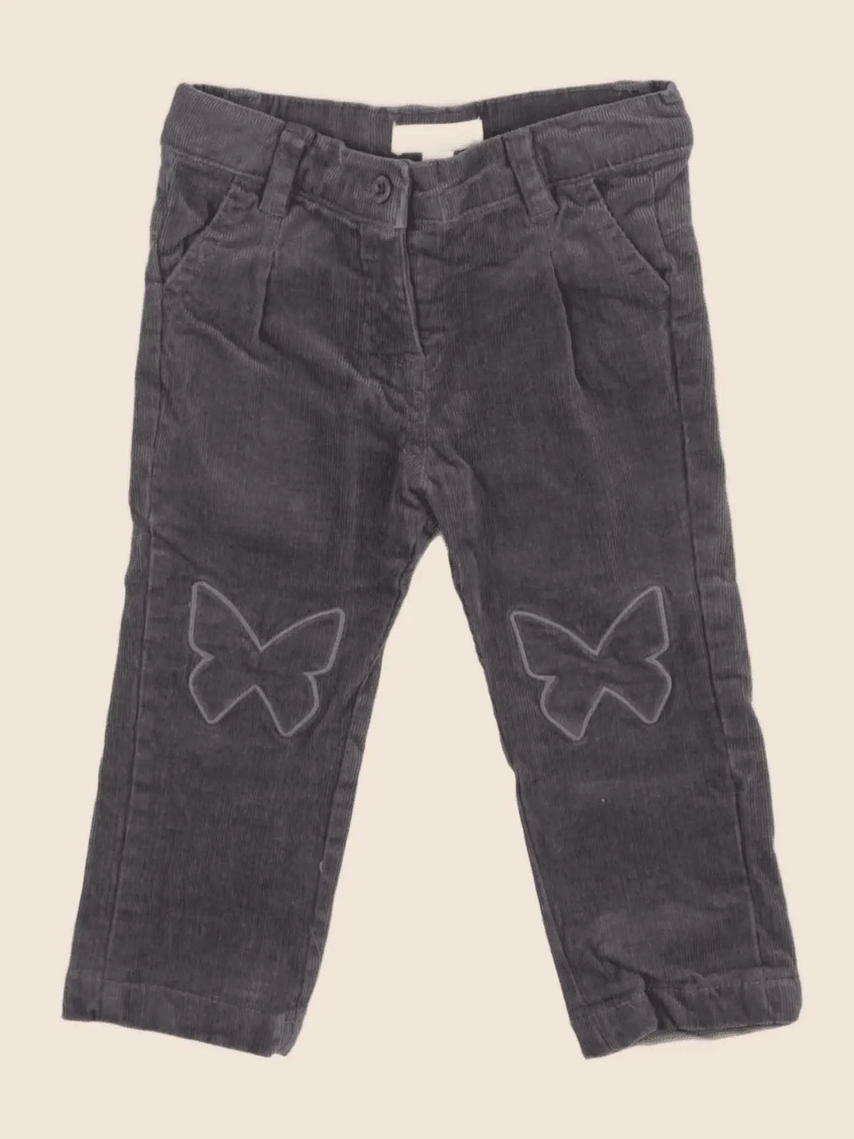 Vertbaudet - pantalon gris - 6 mois