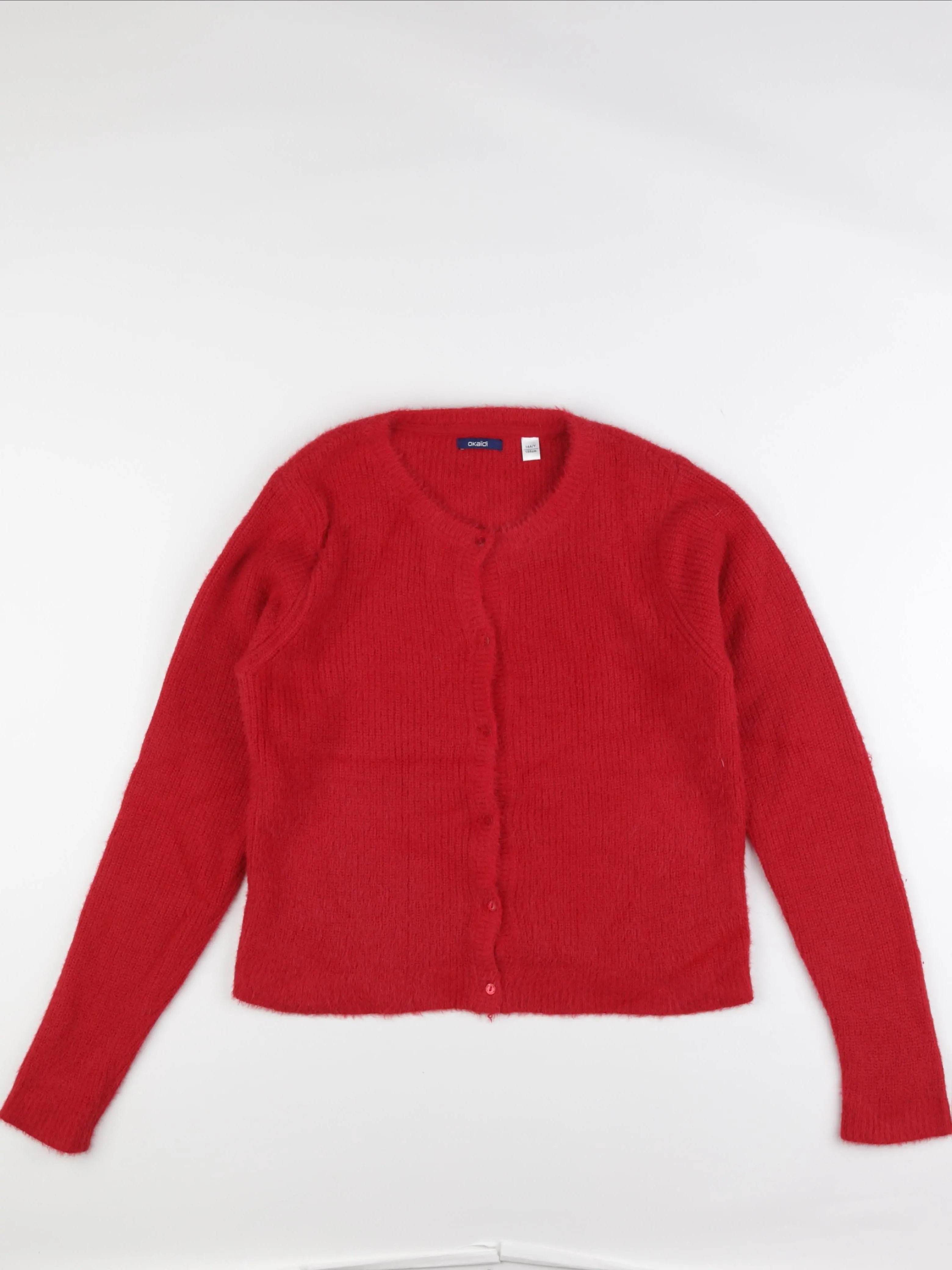 Okaidi - gilet rouge - 14 ans