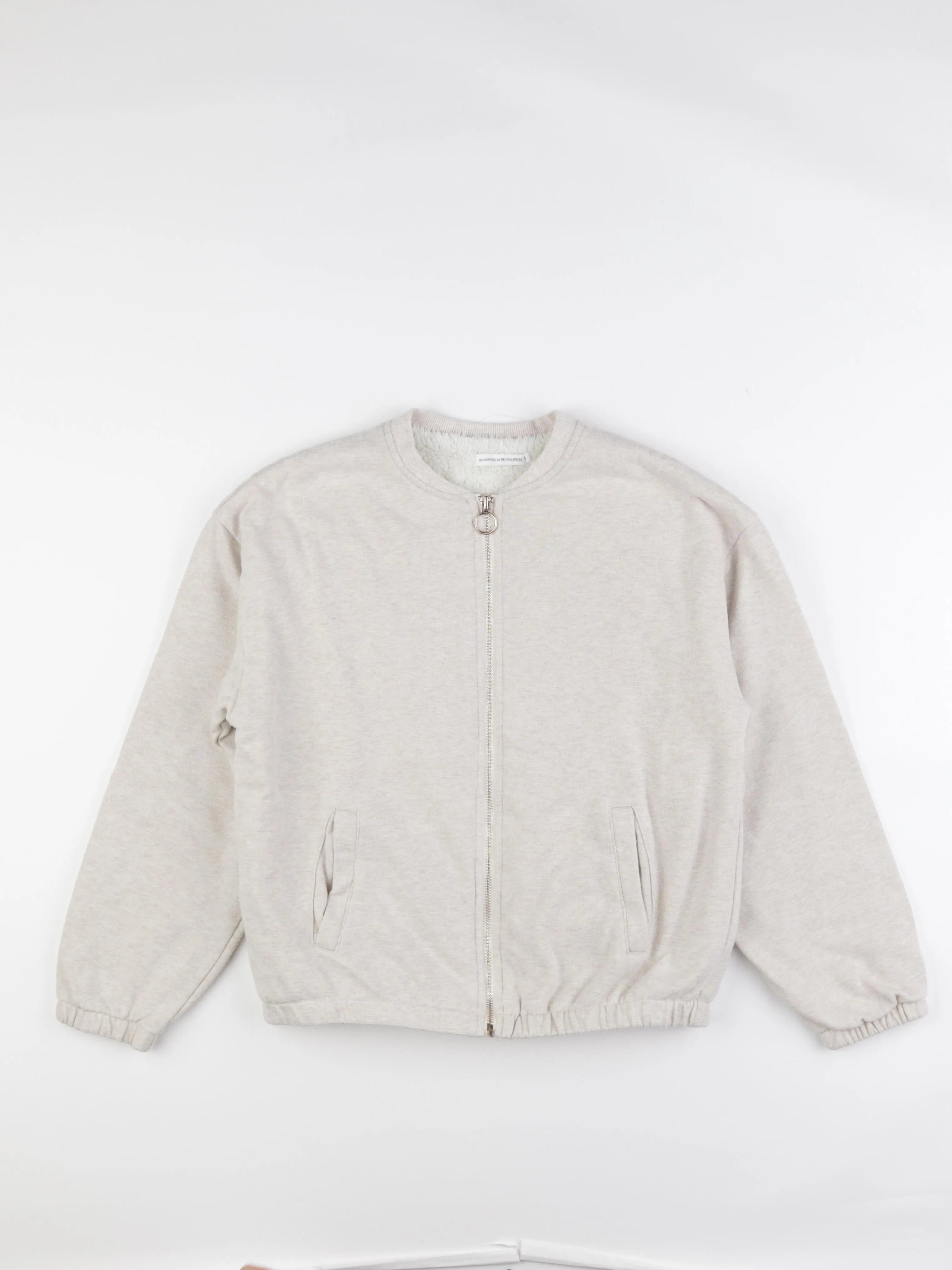 Monoprix - sweat beige, or - 14 ans