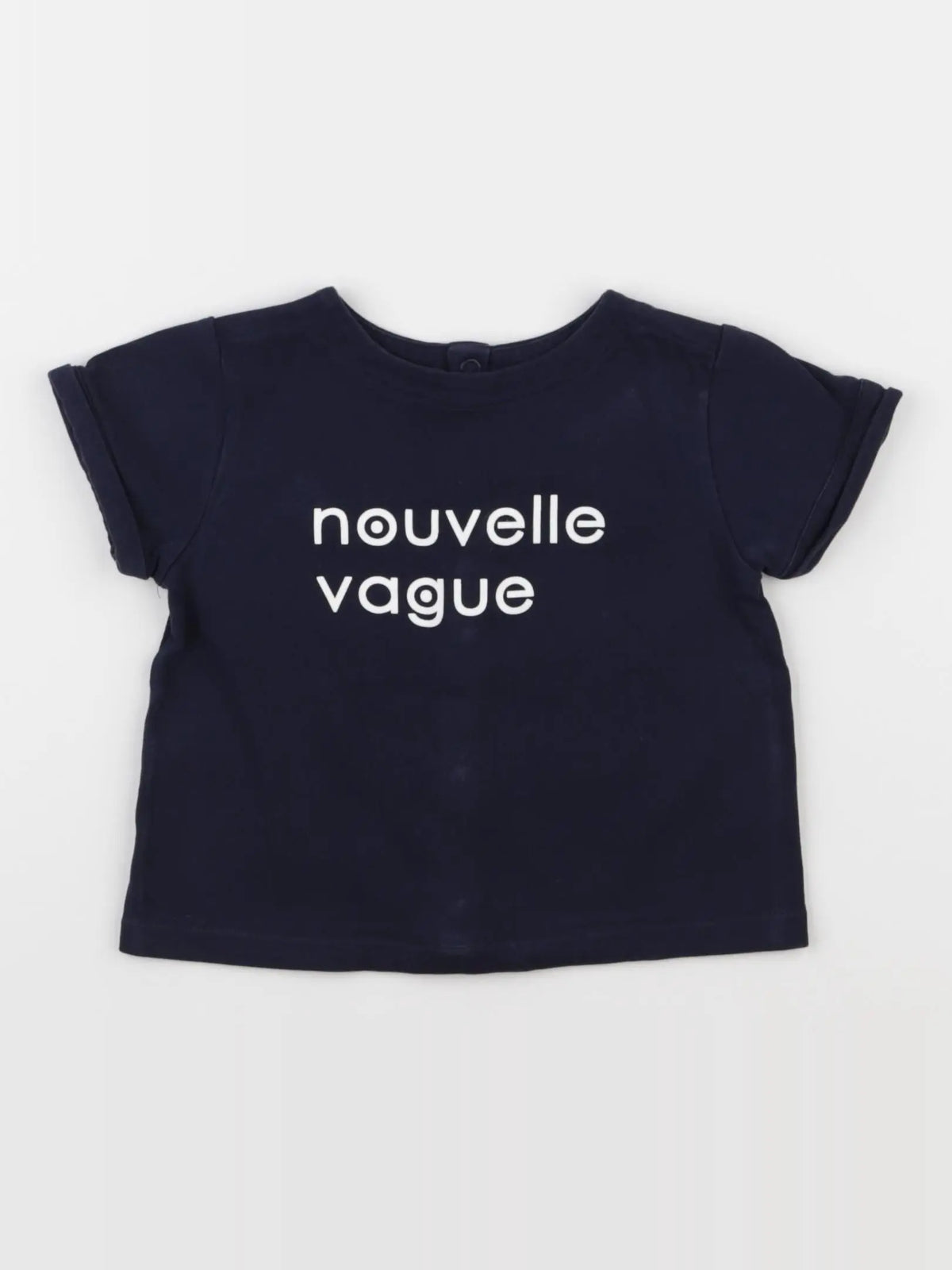 Jacadi - tee-shirt bleu - 12 mois
