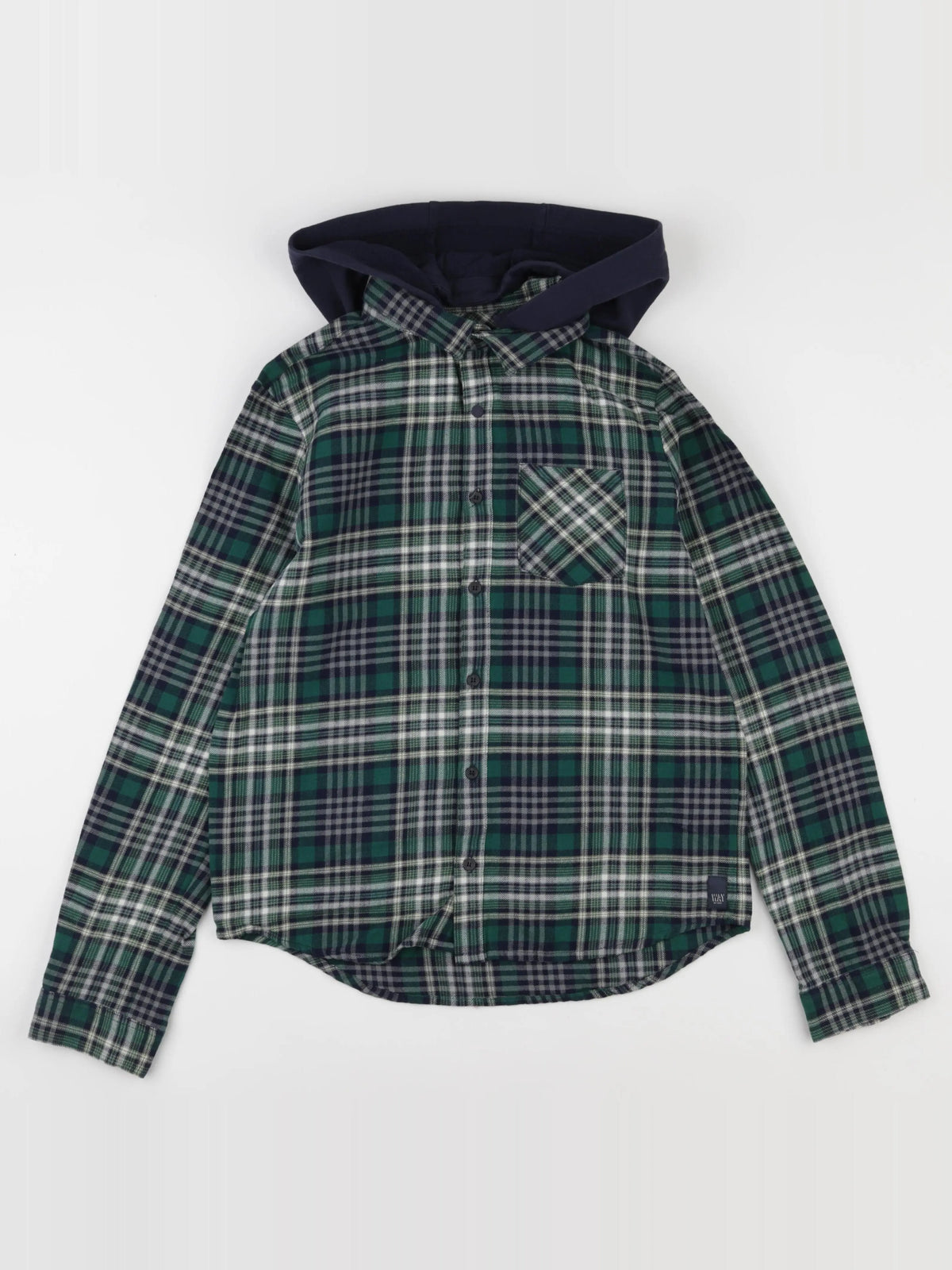 IKKS - chemise vert - 14 ans