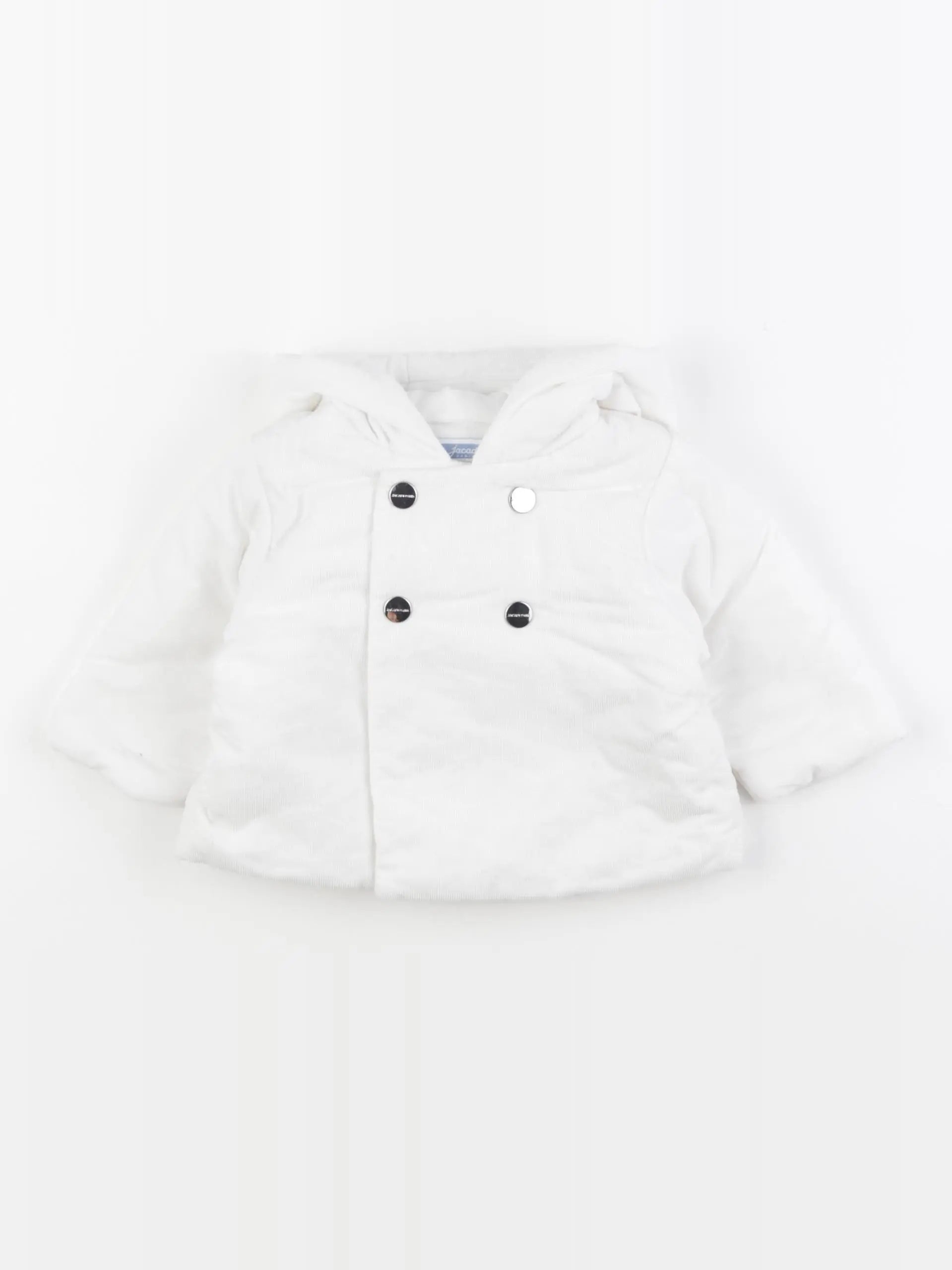 Jacadi - veste blanc - 6 mois