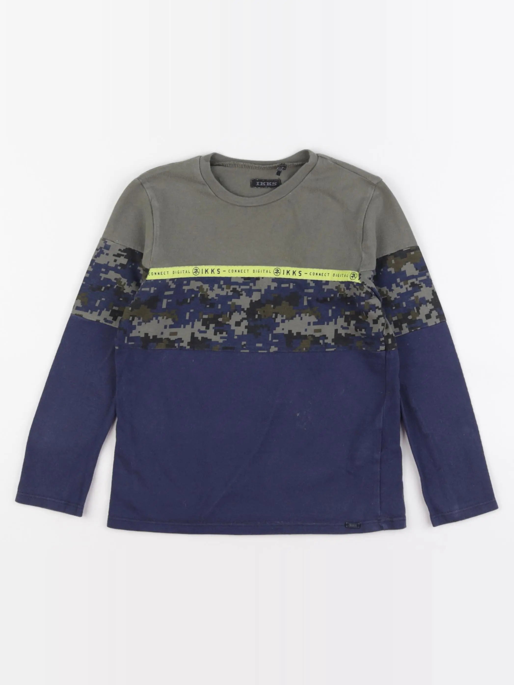 IKKS - tee-shirt bleu - 5 ans