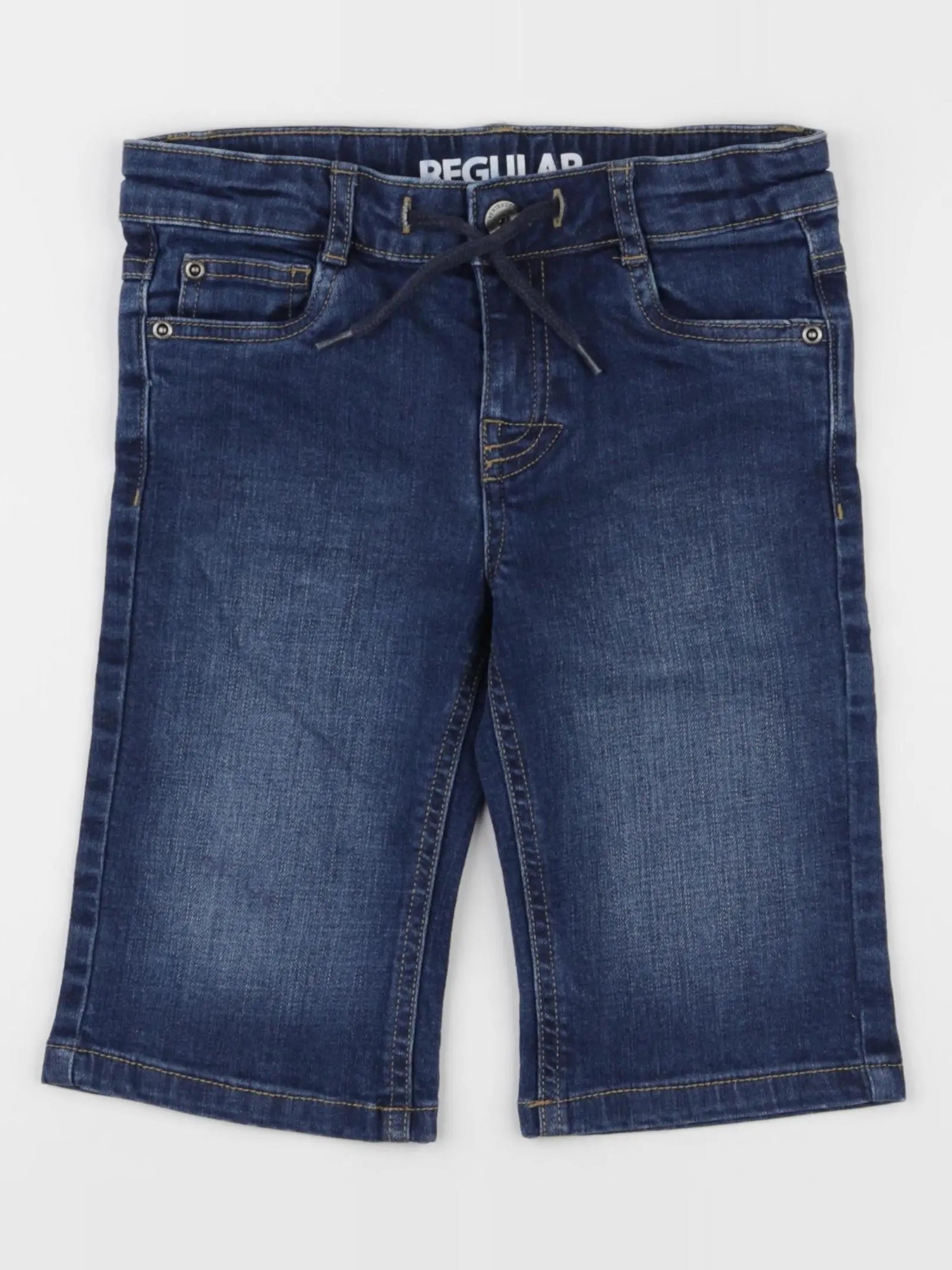 Vertbaudet - short bleu - 6 ans