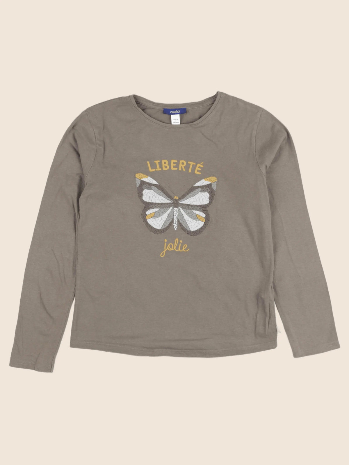 Okaidi - tee-shirt vert - 10 ans