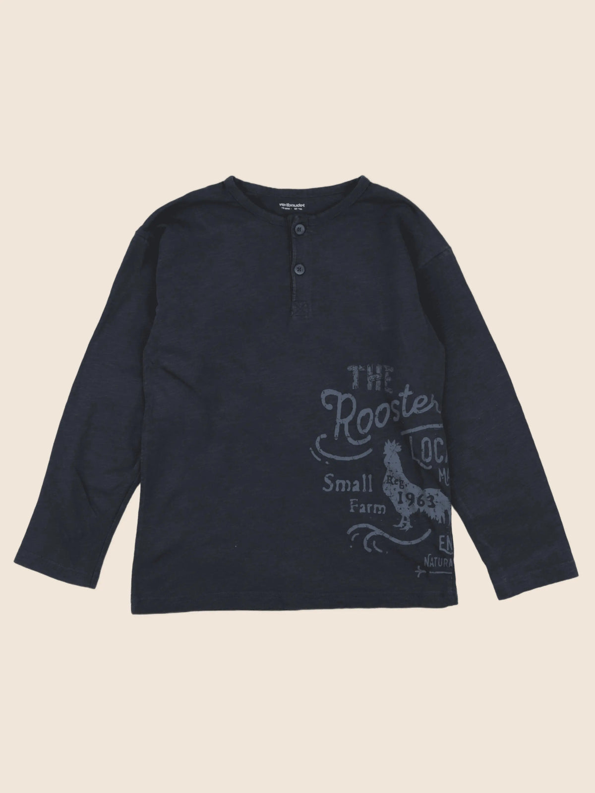 Vertbaudet - tee-shirt bleu - 10 ans