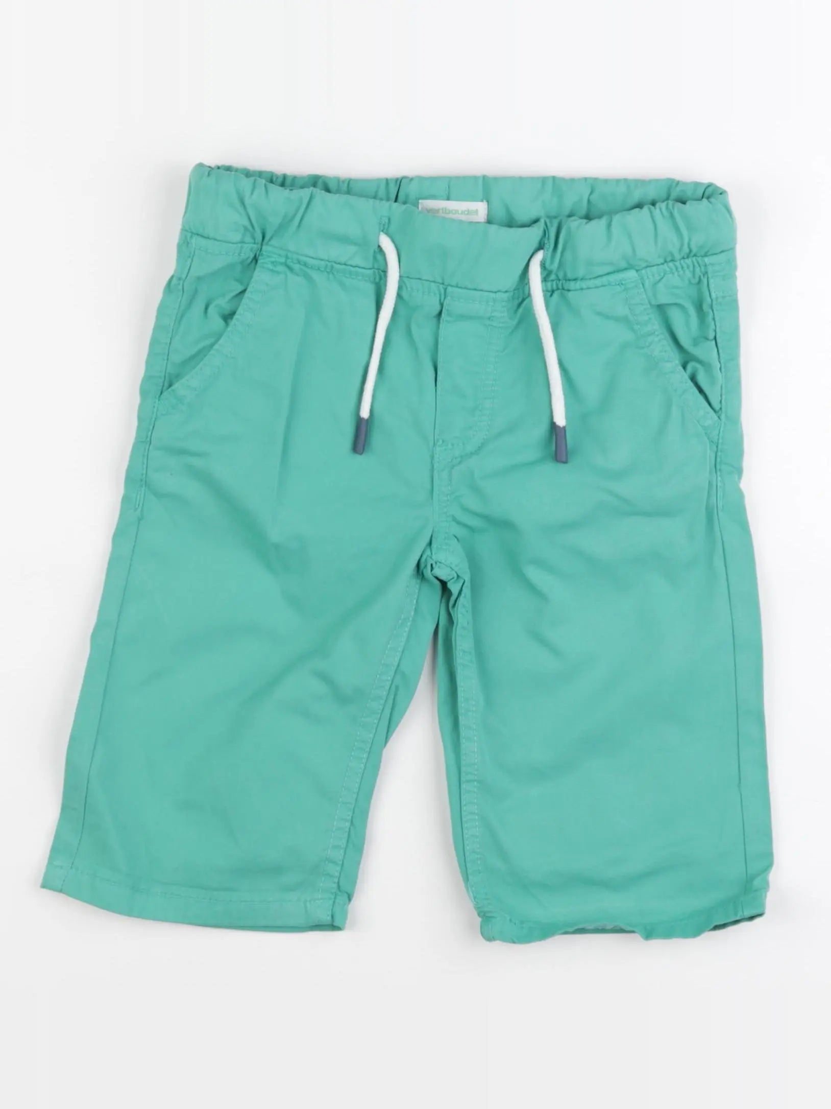 Vertbaudet - short vert - 6 ans