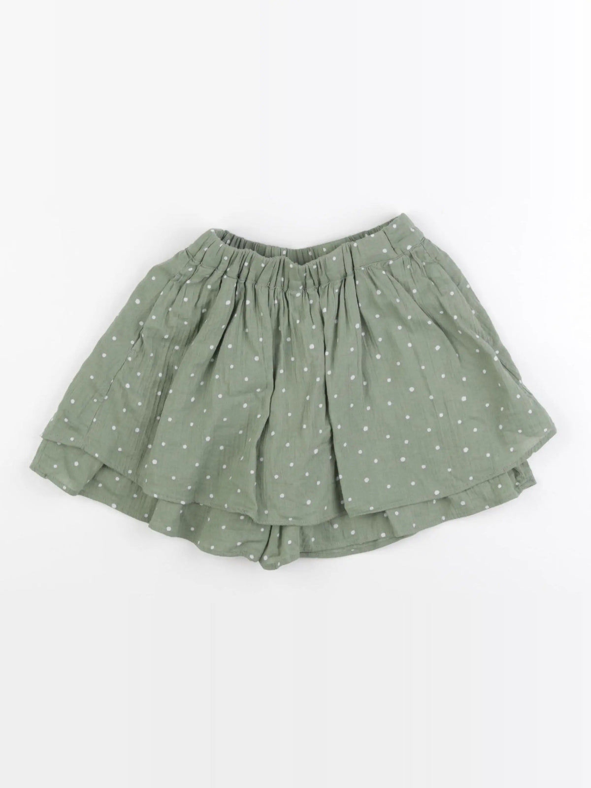 Uniqlo - jupe vert - 3/4 ans