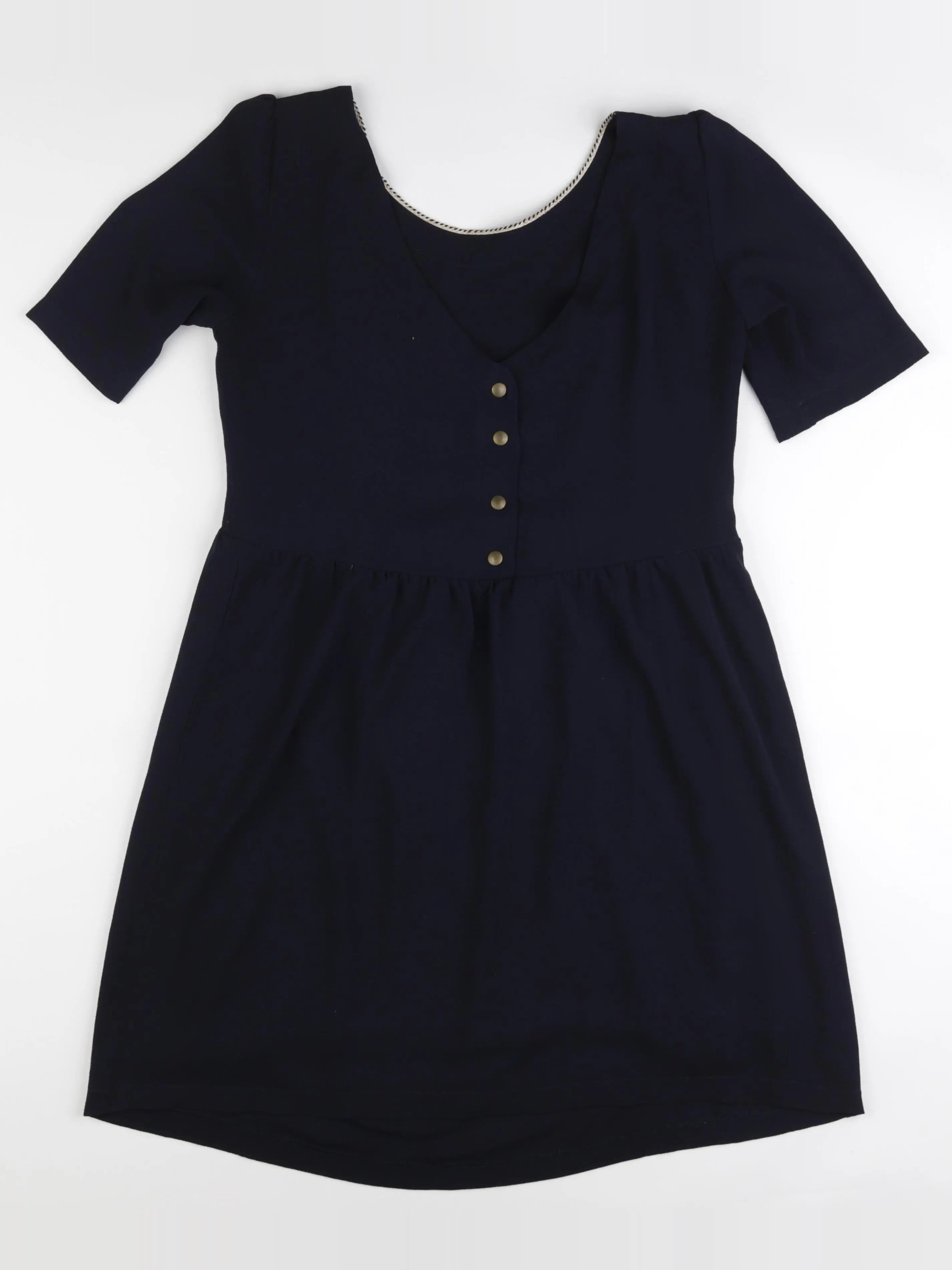 Envie de fraise - robe grossesse bleu - 38