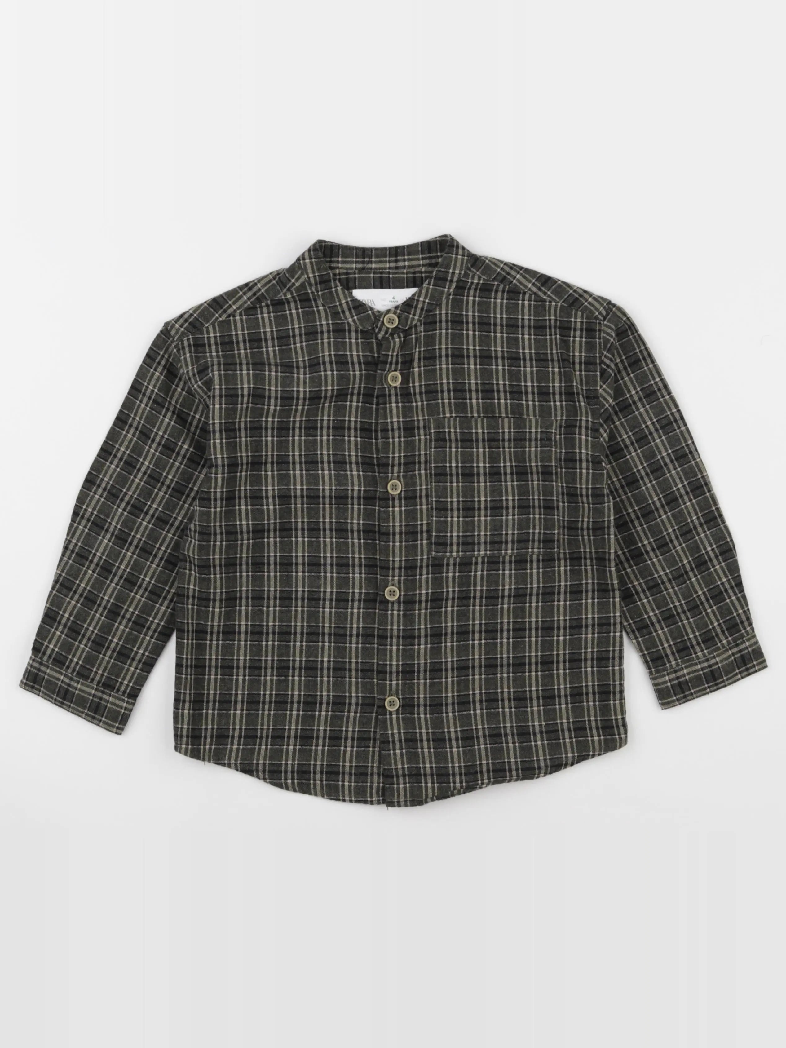 Zara - chemise vert - 4 ans