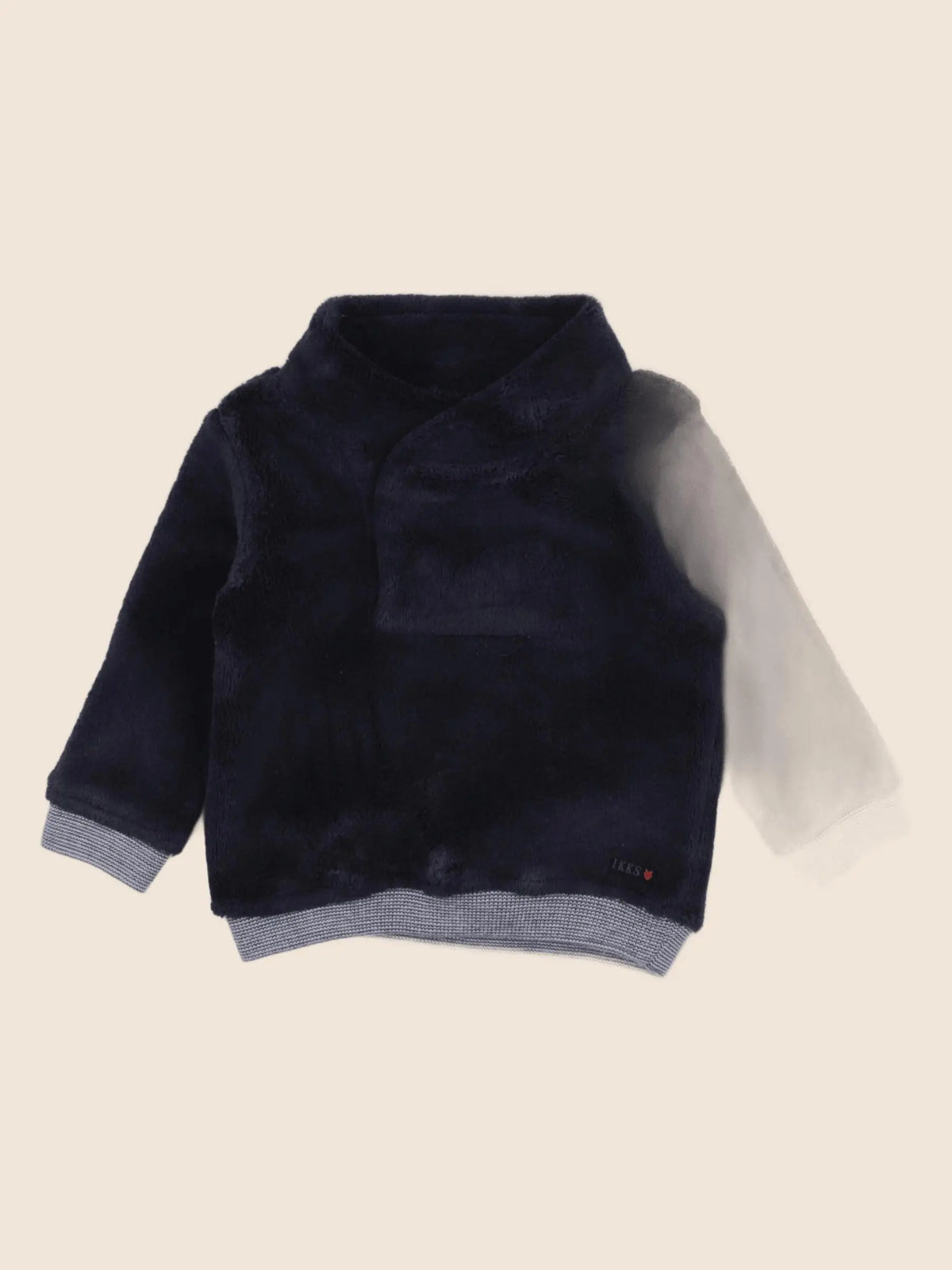IKKS - sweat bleu - 6 mois