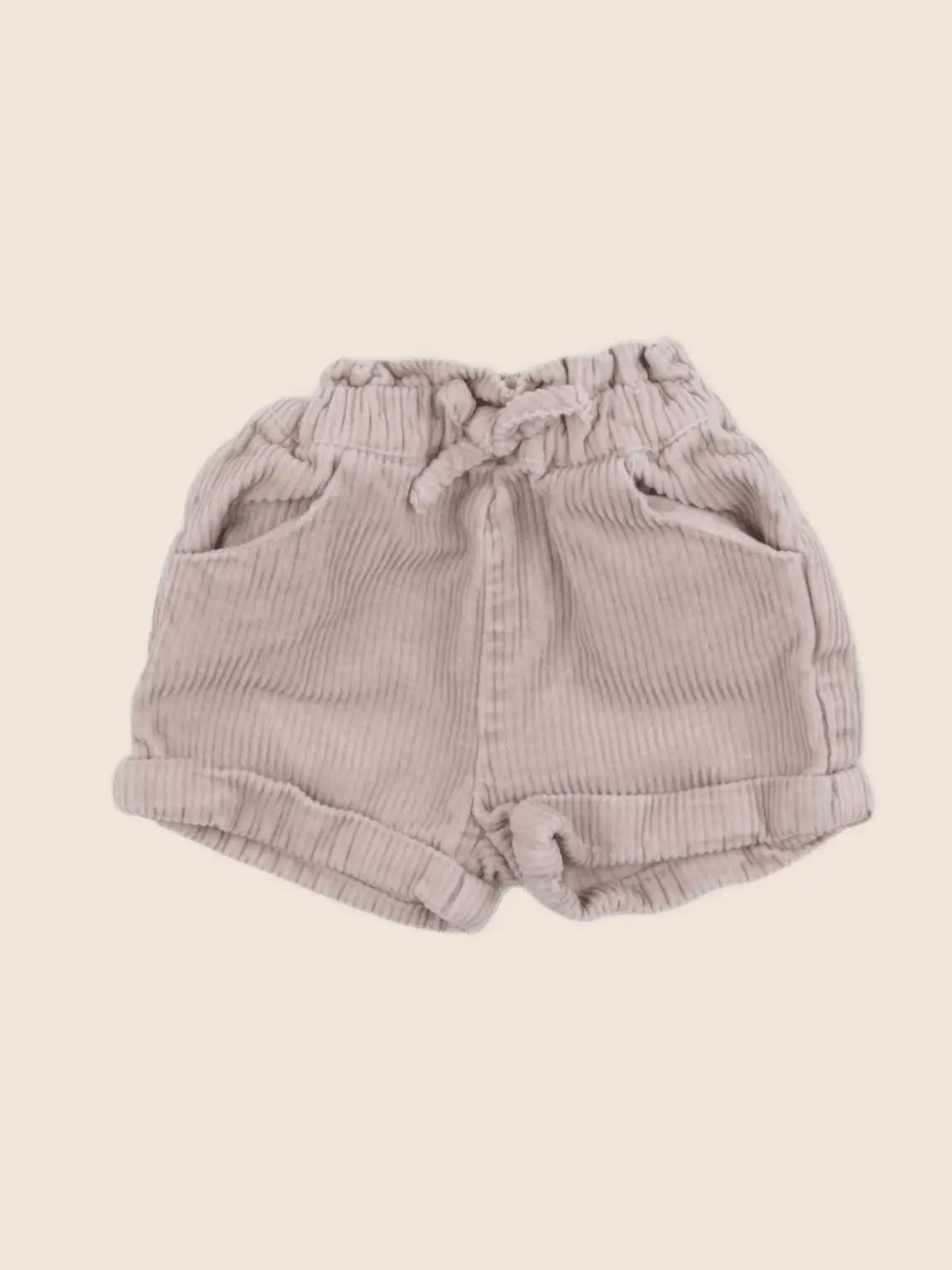 Vertbaudet - short beige - 3 mois