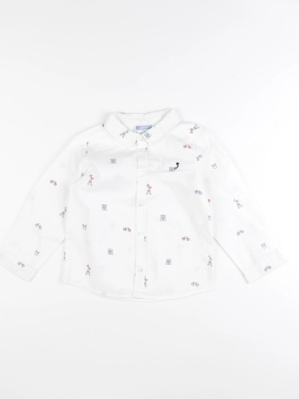 Jacadi - chemise blanc - 36 mois