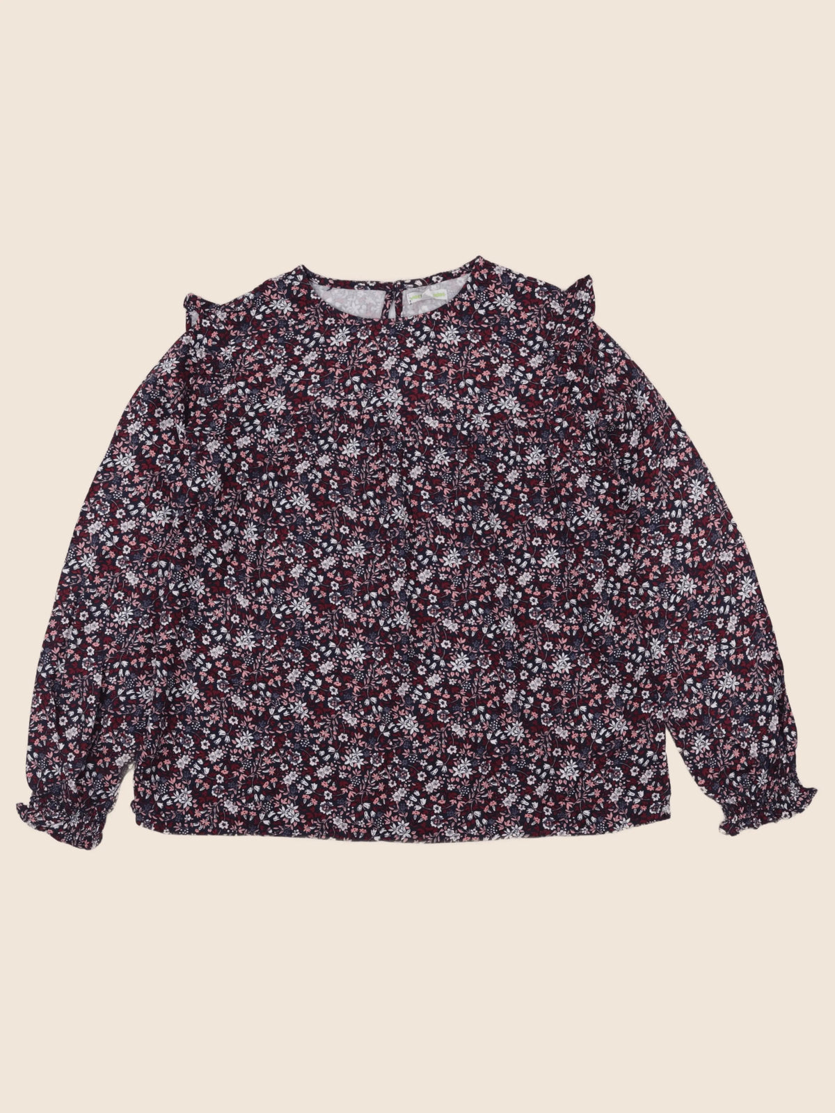 Vertbaudet - blouse rose, violet - 12 ans