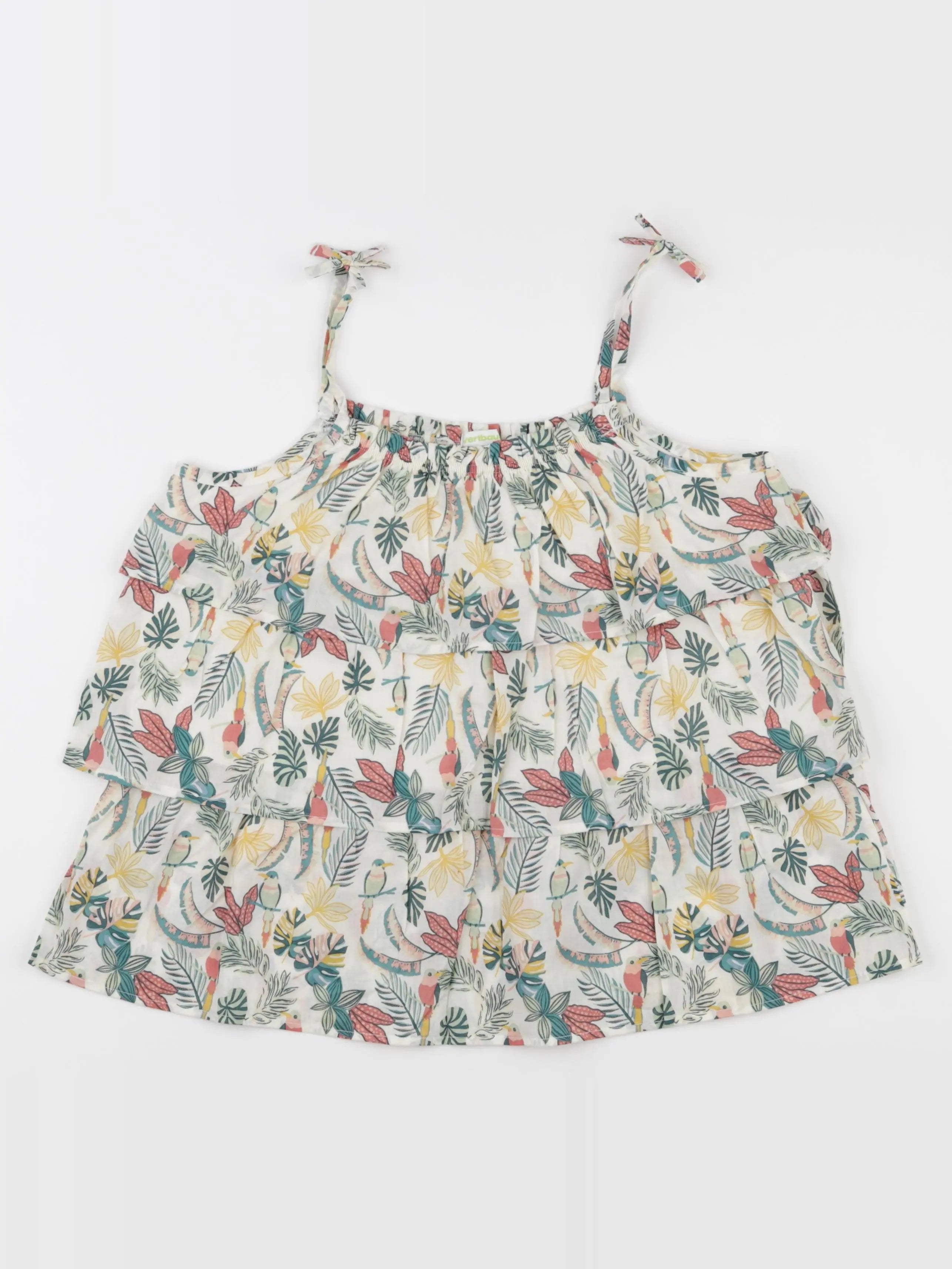 Vertbaudet - blouse multicolore - 12 ans