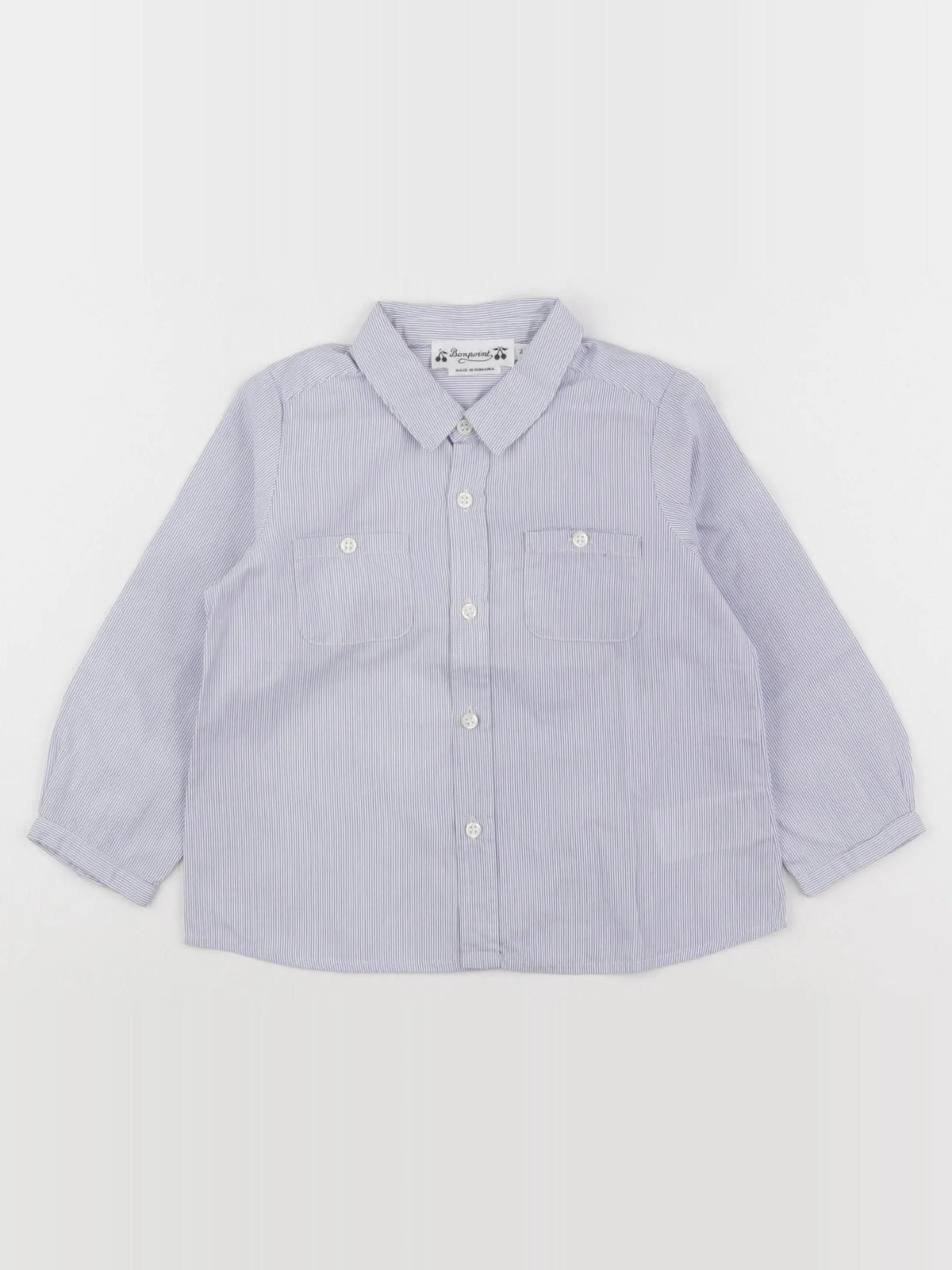 Bonpoint - chemise bleu - 2 ans