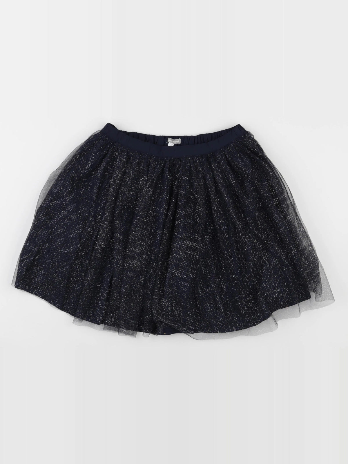 Vertbaudet - jupe bleu, or - 14 ans