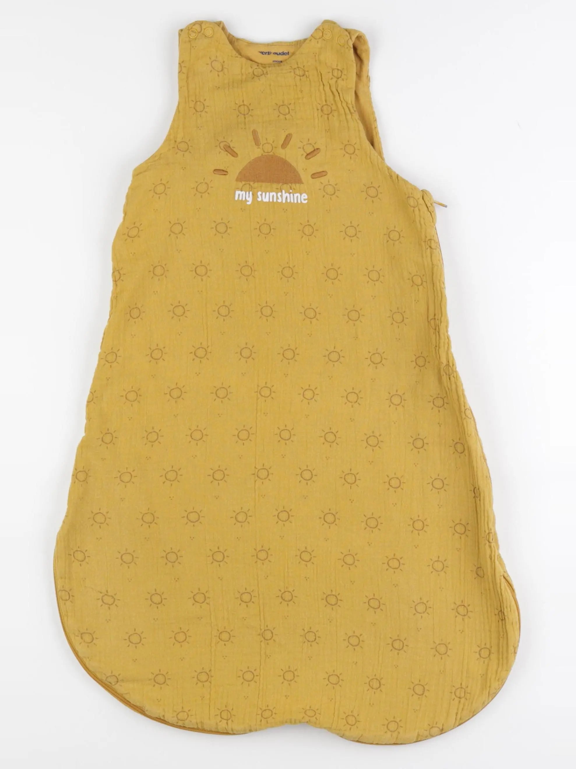 Vertbaudet - gigoteuse TOG 1 jaune - 0/6 mois