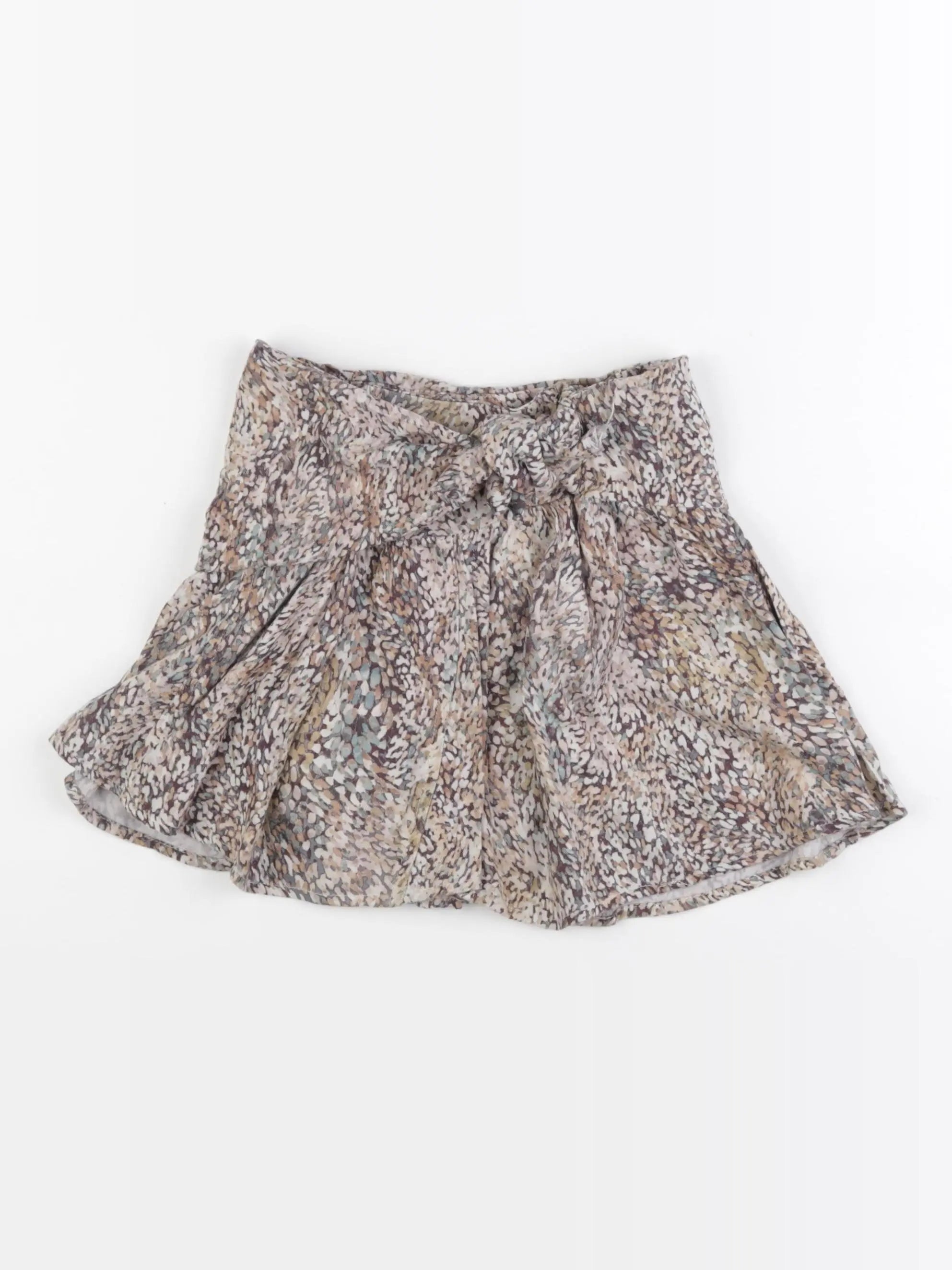 Zara - jupe beige, marron - 8 ans