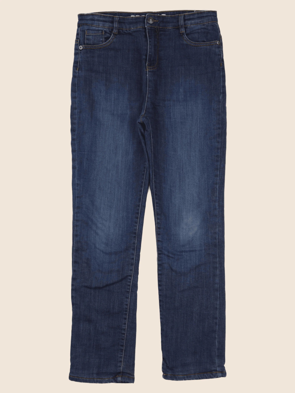 Vertbaudet - jean doublé bleu - 12 ans