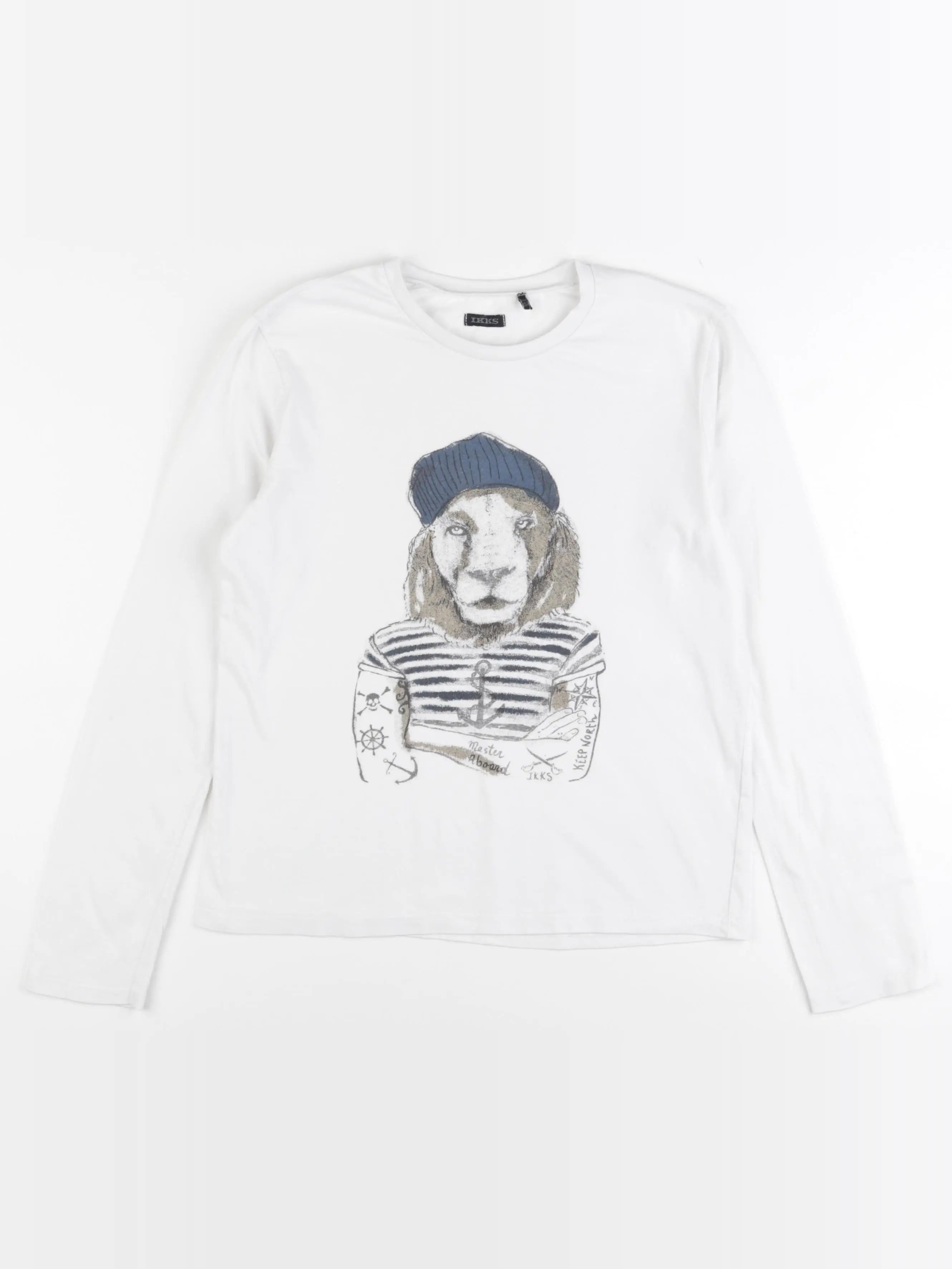 IKKS - tee-shirt blanc - 12 ans