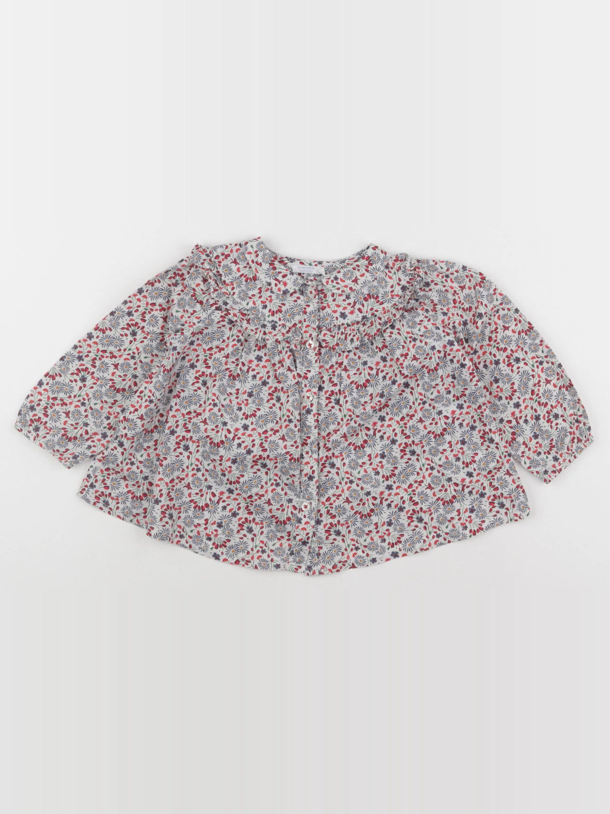 Boutchou - blouse multicolore - 24 mois