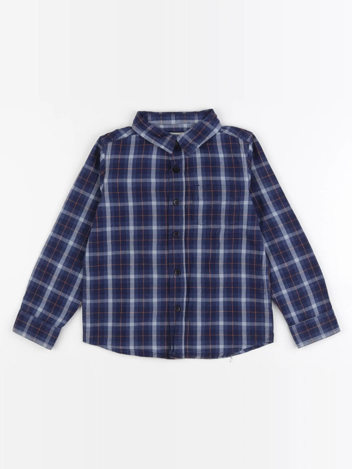 Little Cigogne - chemise bleu - 3 ans