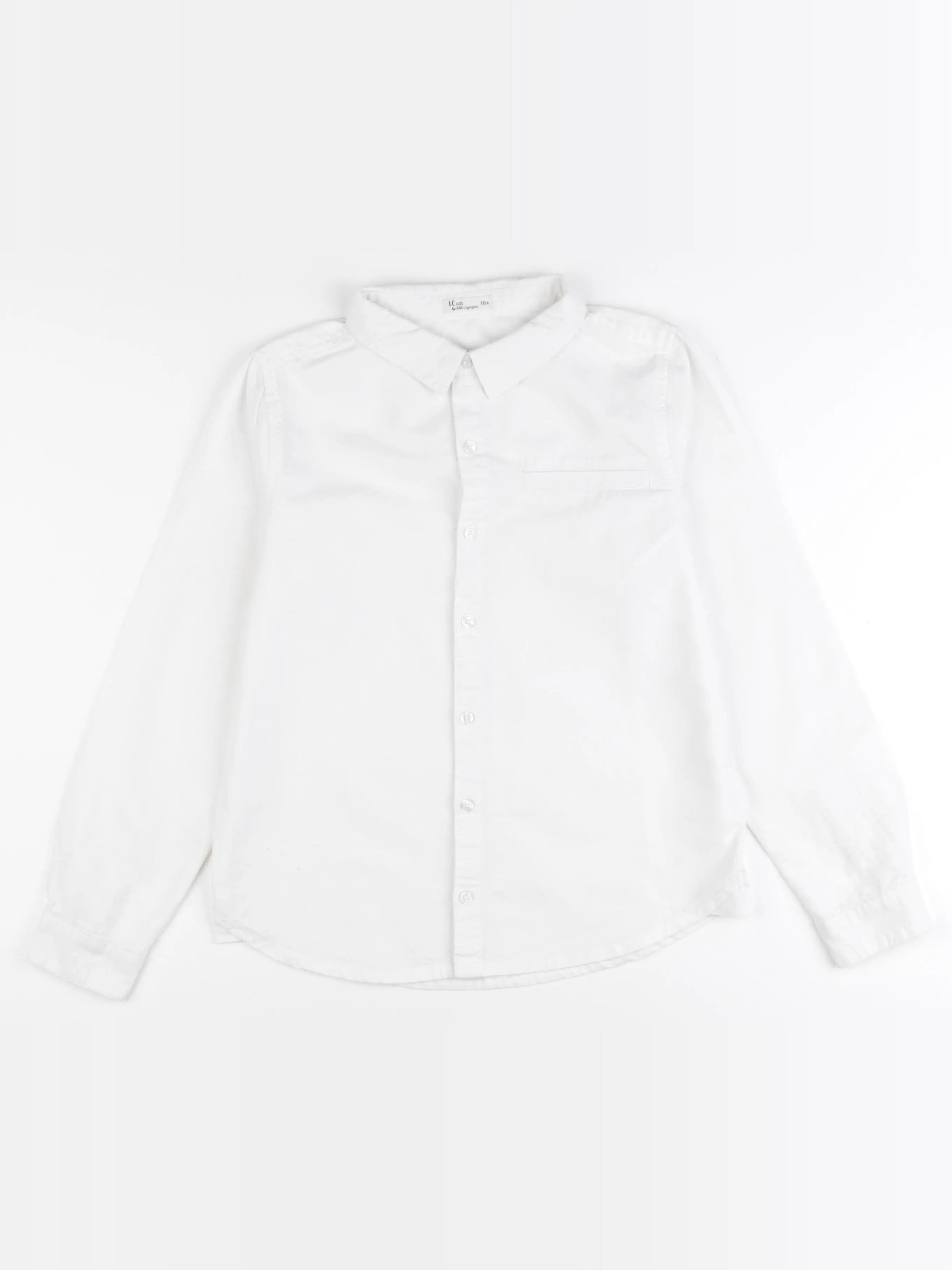 Little Cigogne - chemise blanc - 10 ans