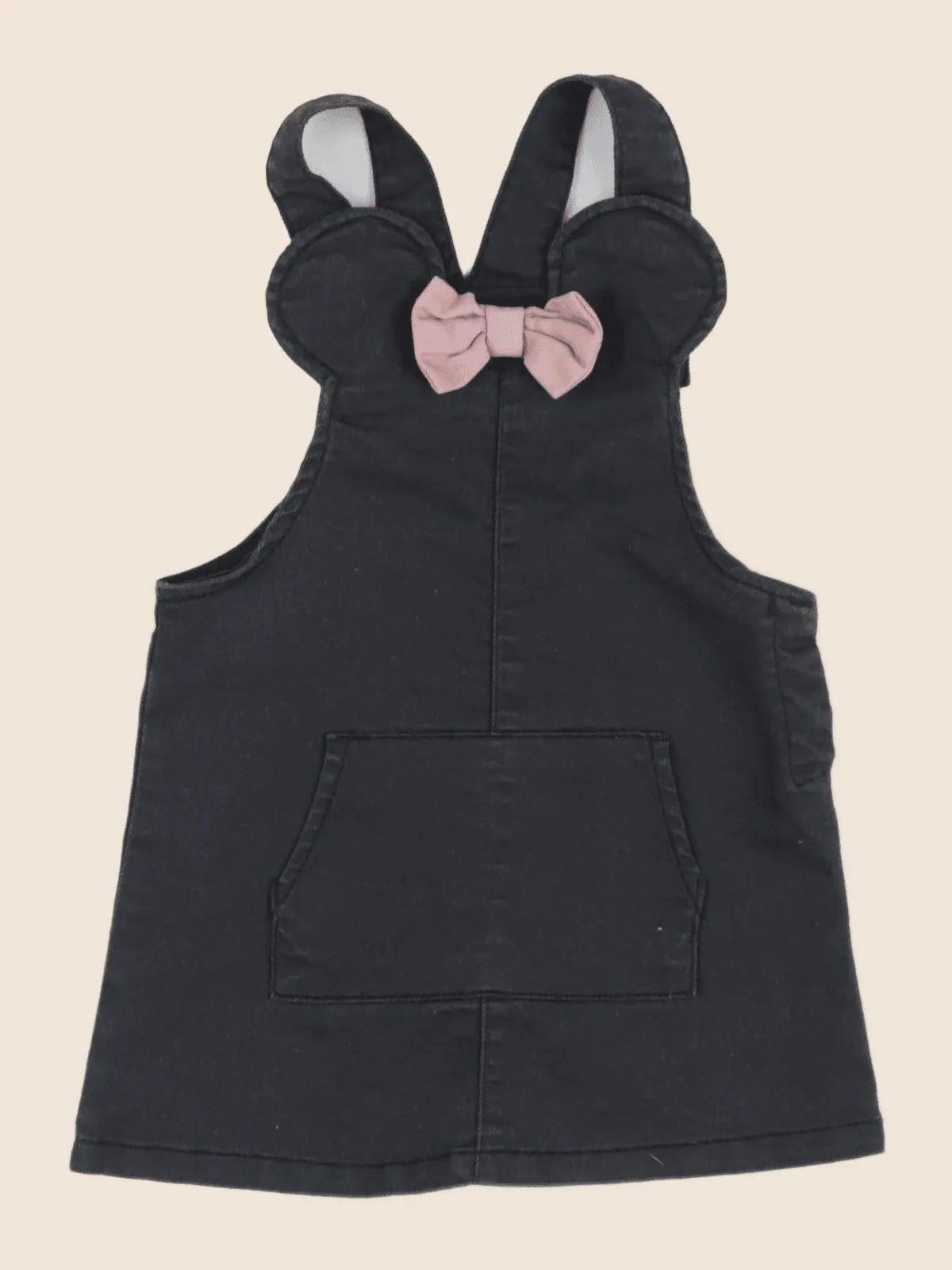 H&M - robe noir - 6/9 mois
