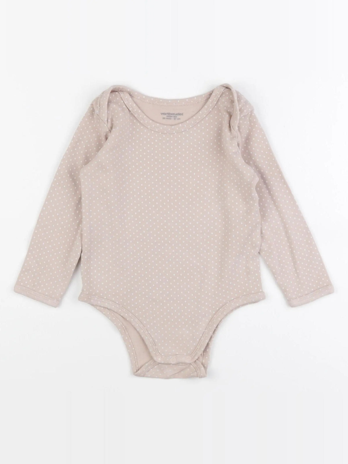 Vertbaudet - body marron - 36 mois