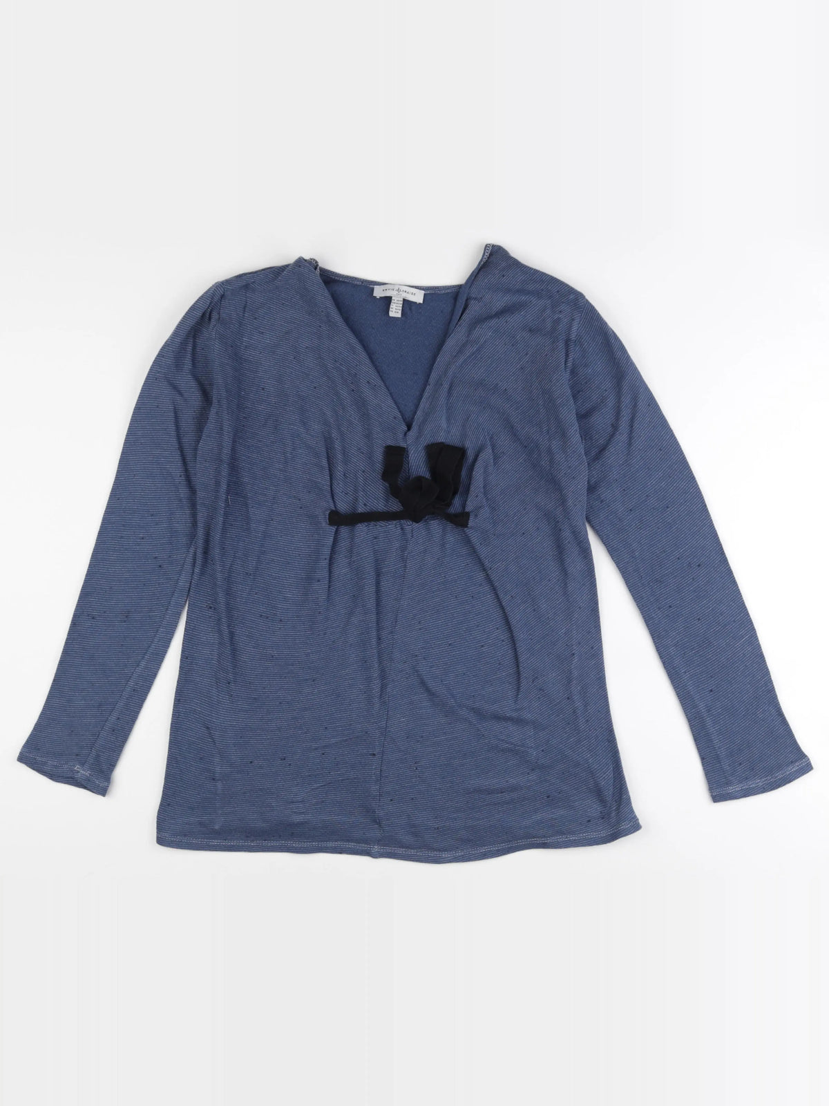 Envie de fraise - tee-shirt grossesse bleu - 38 à 40