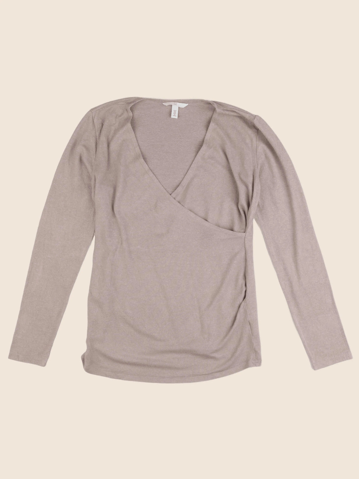 H&M - pull grossesse beige - m