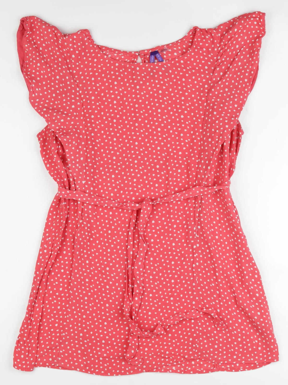Seraphine - robe grossesse orange, blanc - 40